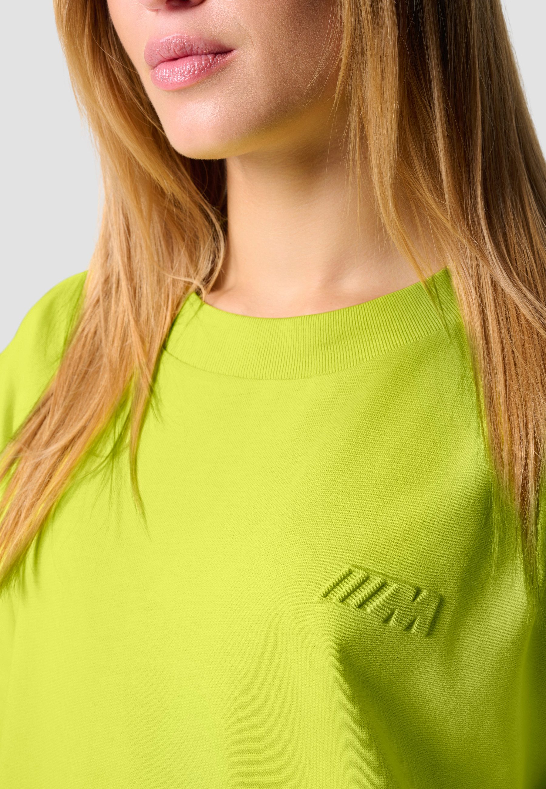 BMW T-shirt met logoborduring op borsthoogte