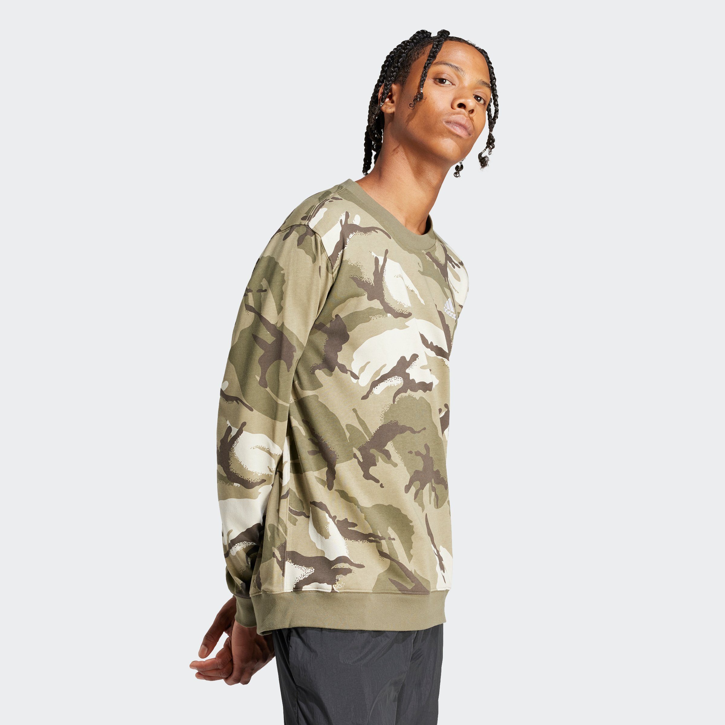 adidas Sportswear Sweatshirt M BL CAMO CRW
