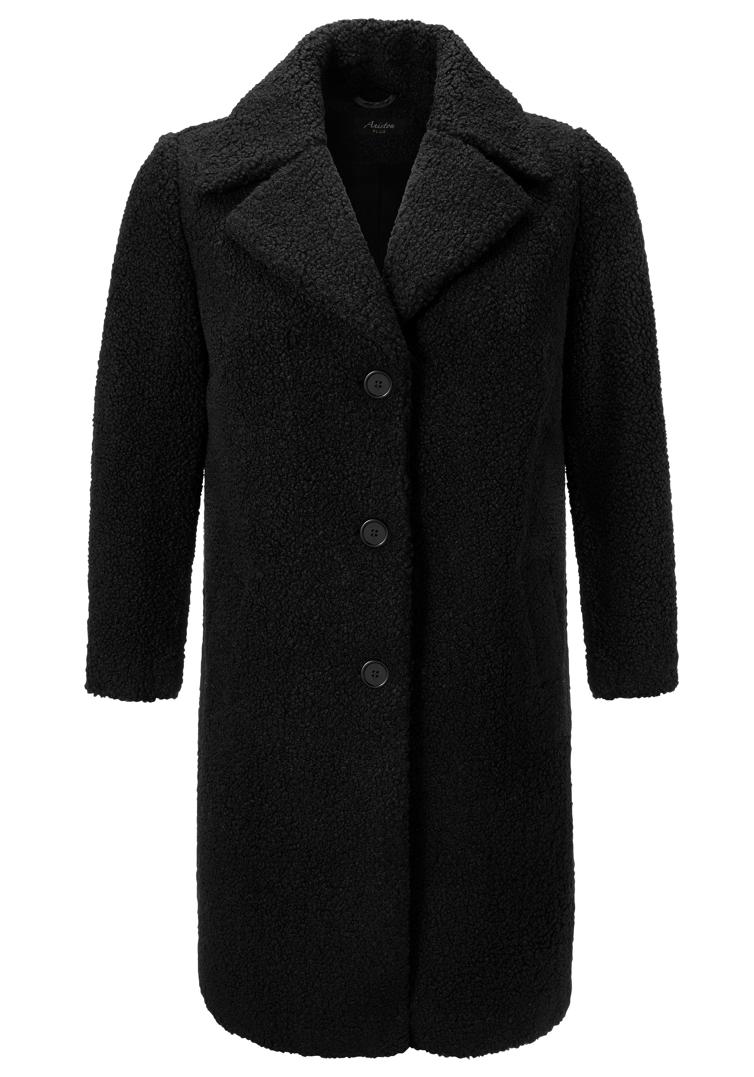 Aniston PLUS Jack van imitatiebont in pluche-look - nieuwe collectie