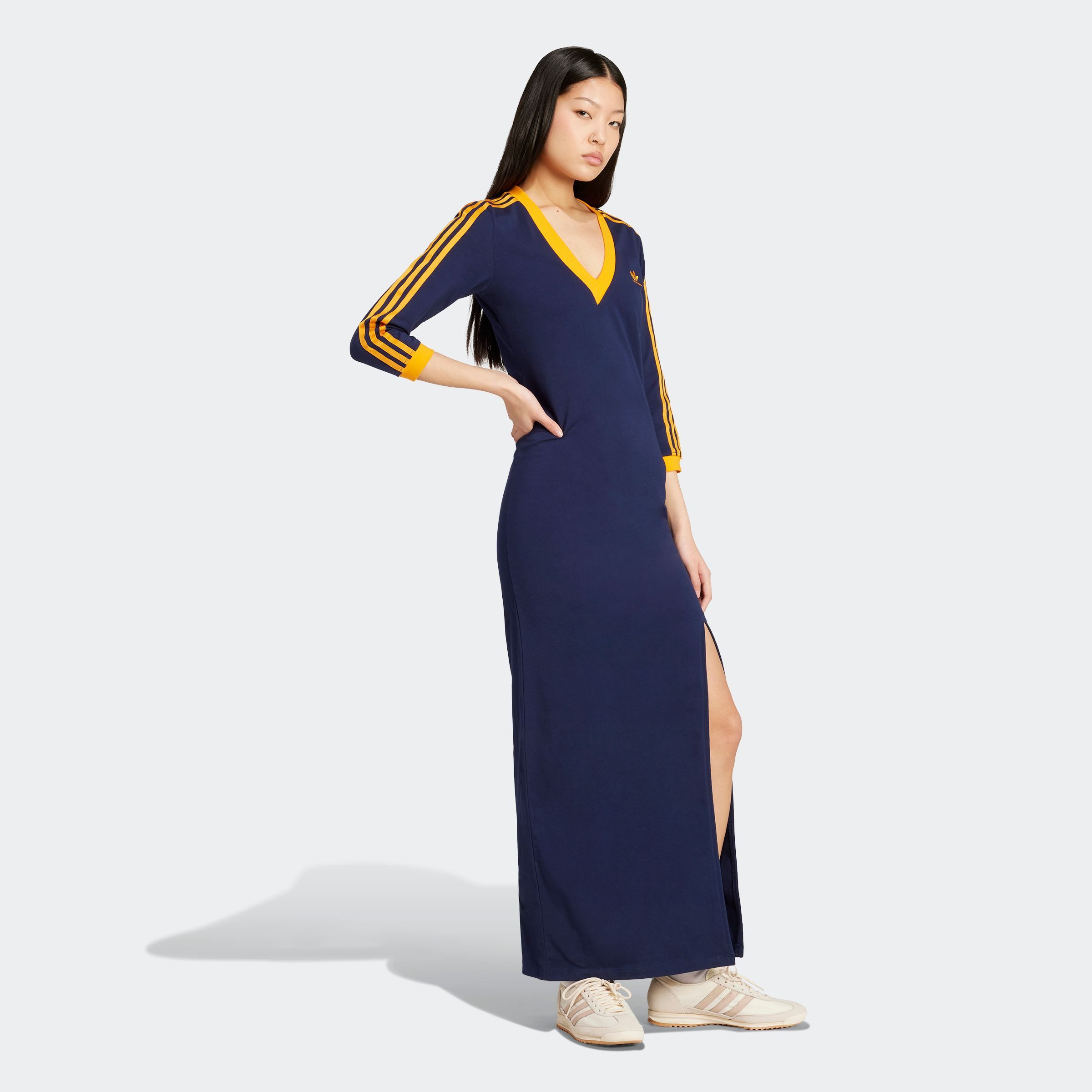 adidas Originals Maxi-jurk MAXI DRESS V (1-delig)