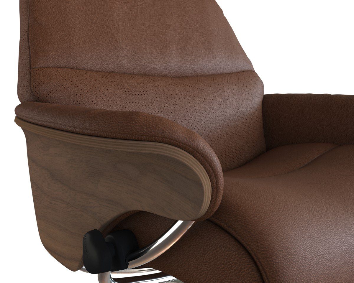 FLEXLUX Relaxfauteuil Aarhus, functionele stoel, gestoffeerde stoel, armleuningen, TV-fauteuil
