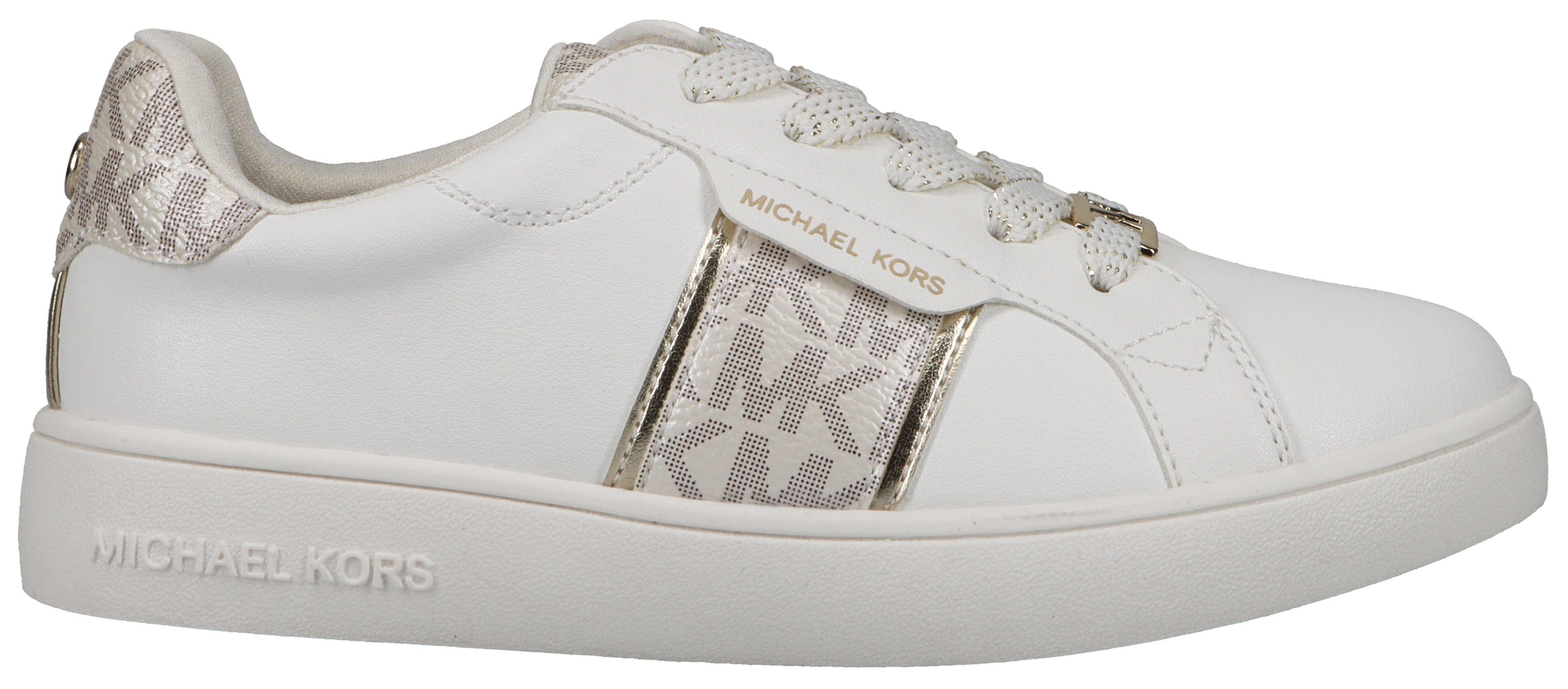 MICHAEL KORS KIDS Sneakers JEM MAXINE met michael kors monogram, vrijetijdsschoen, lage schoen, veterschoen