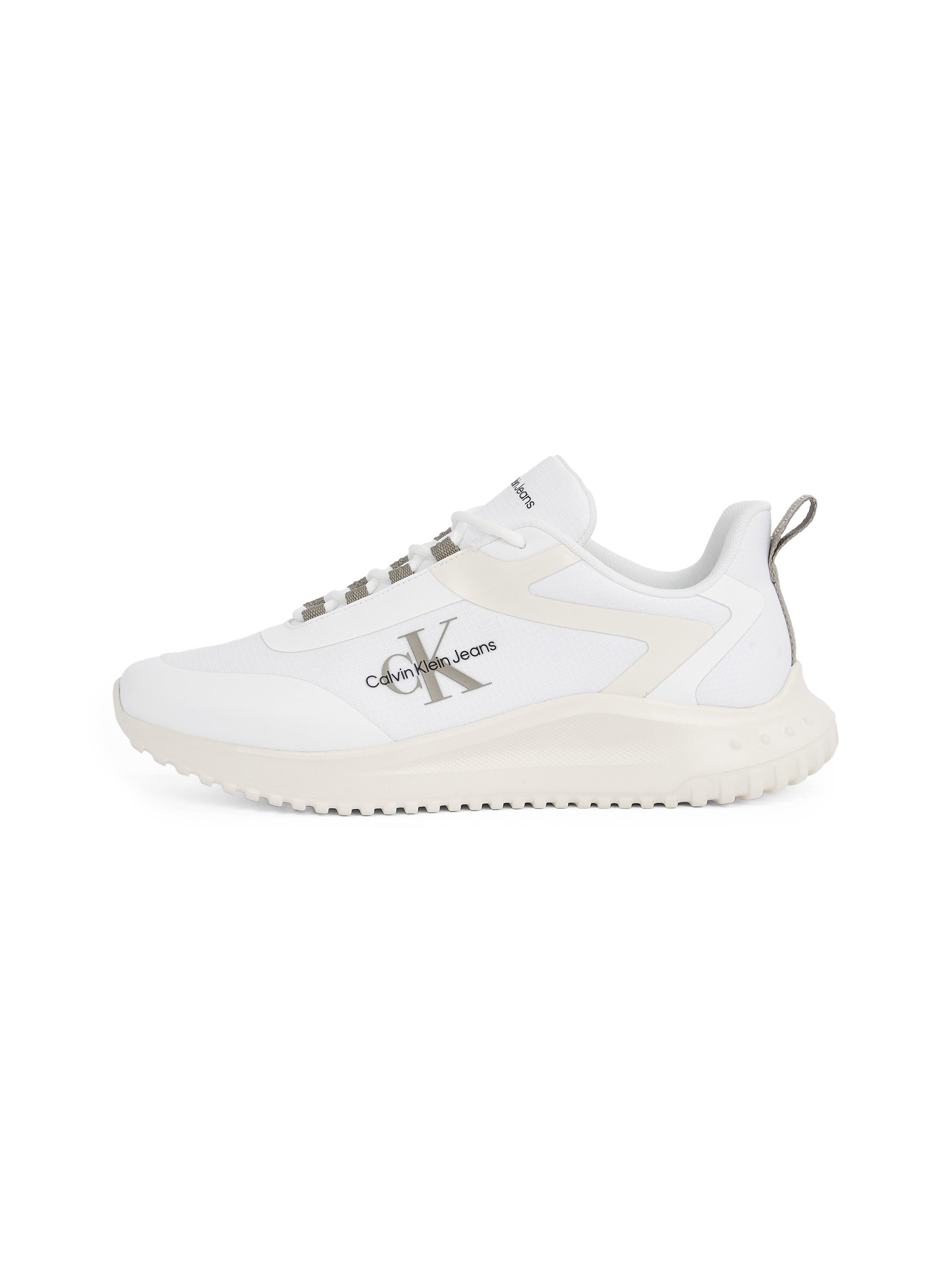 Calvin Klein Sneakers EVA RUNNER LOW LACE ML MIX met lichte profielzool, vrijetijdsschoen, lage schoen, veterschoen