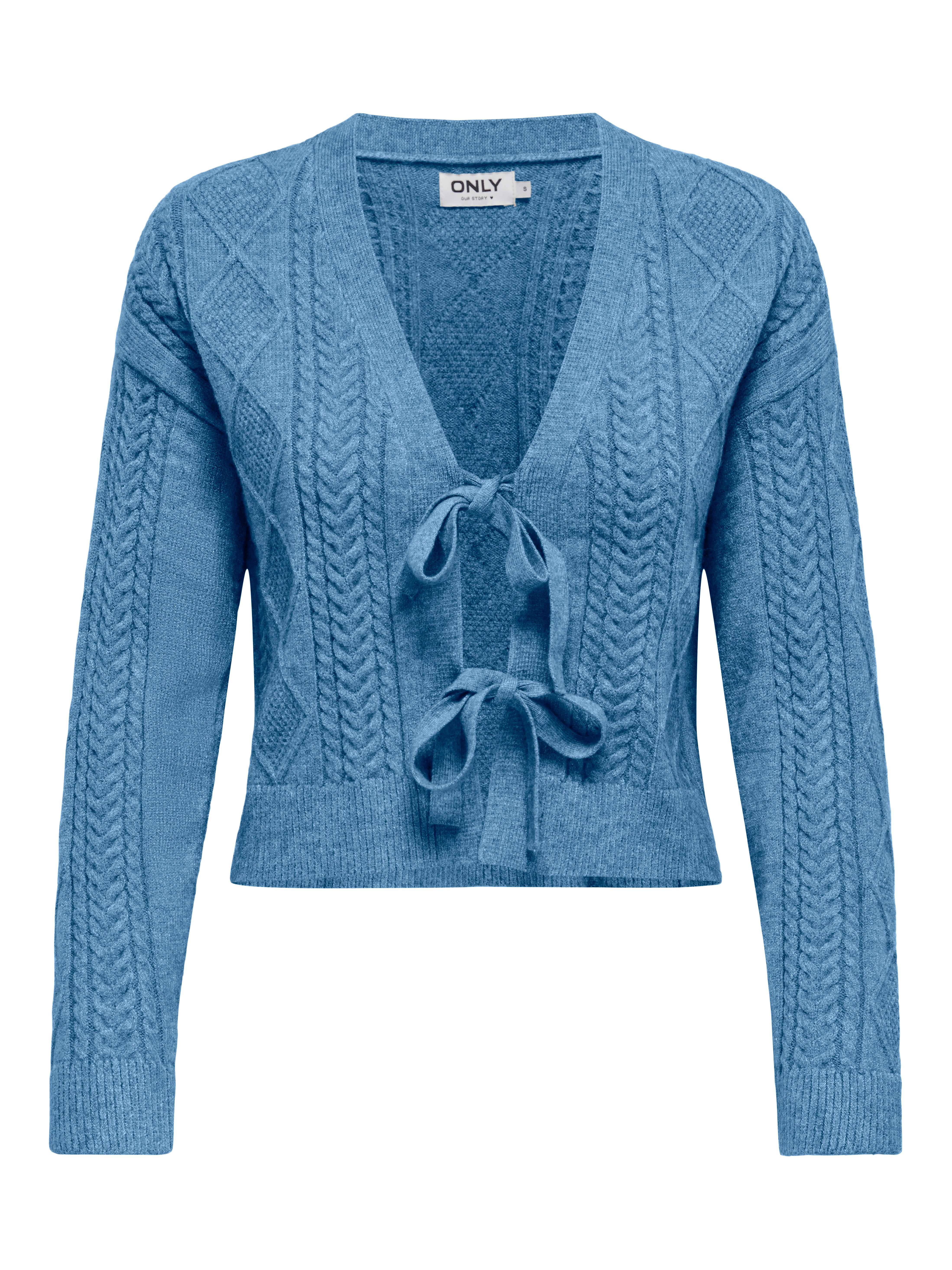 Only Vest ONLFIA LS STRING CARDIGAN KNT NCA