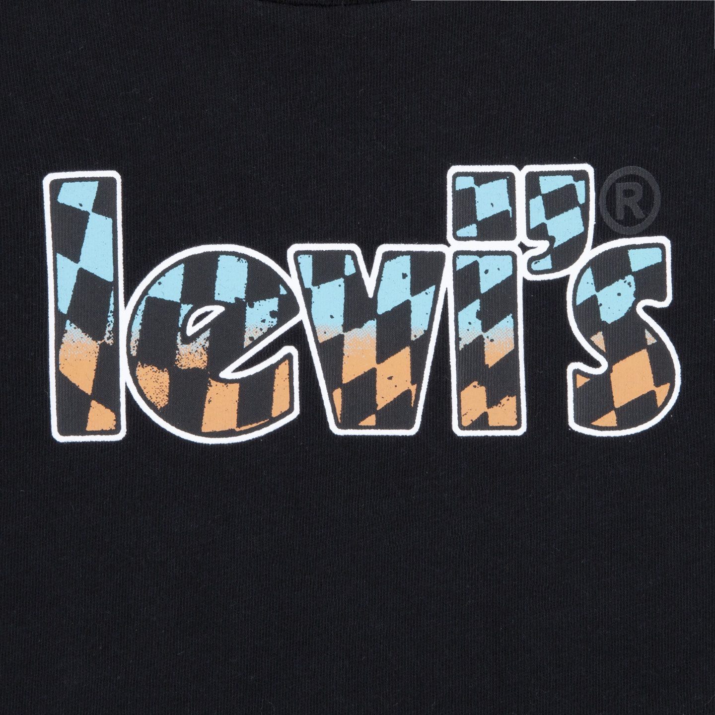Levi's Kidswear T-shirt met logoprint op borsthoogte