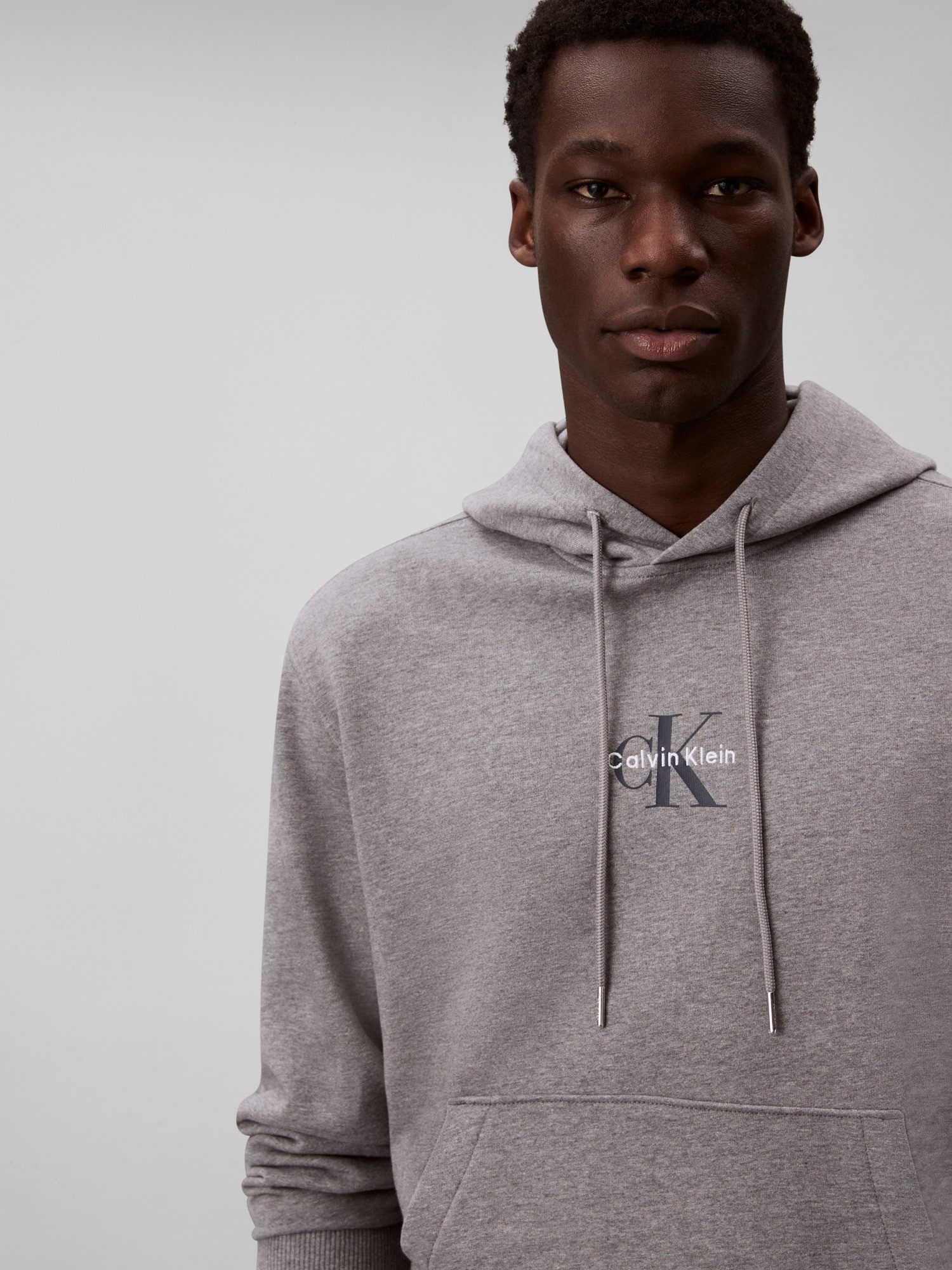 Calvin Klein Sweatshirt LS EU 350TERRY MICRO MONOLOGO HO