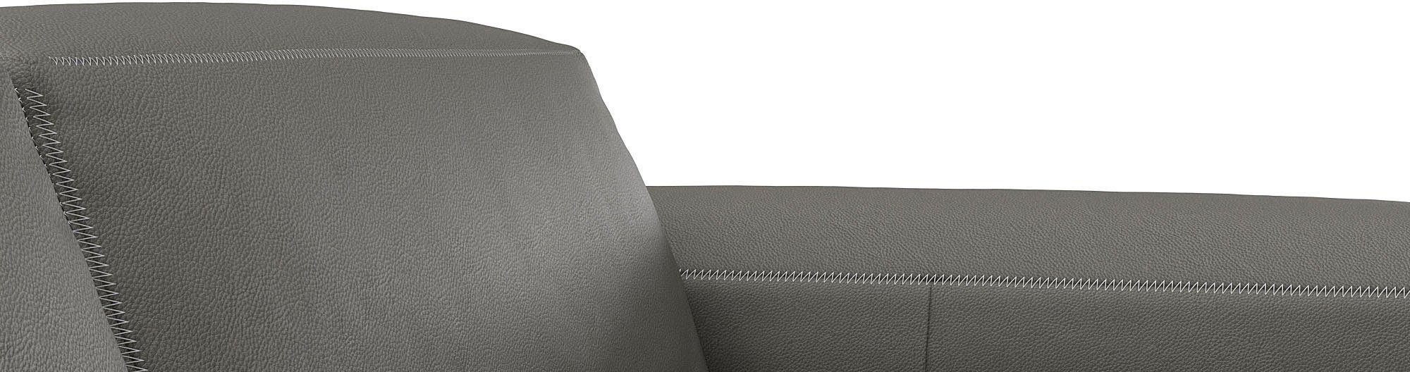 FLEXLUX Hoekbank Lucera comfortabel en comfortabel door hoogwaardige zitconstructie, L-vorm