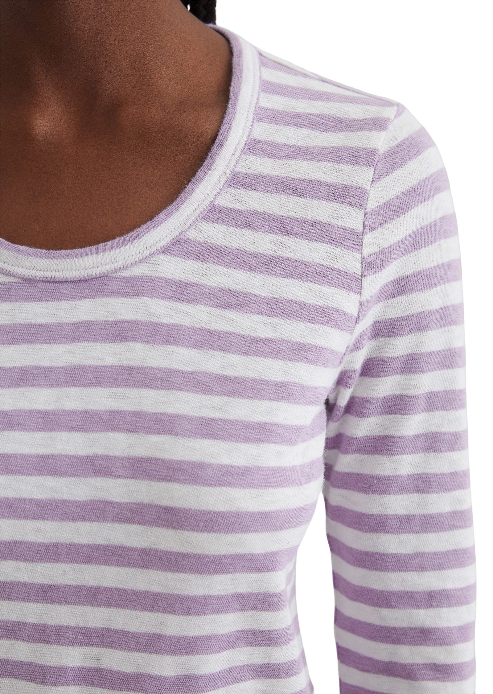 Marc O'Polo DENIM Longsleeve modieus gestreept