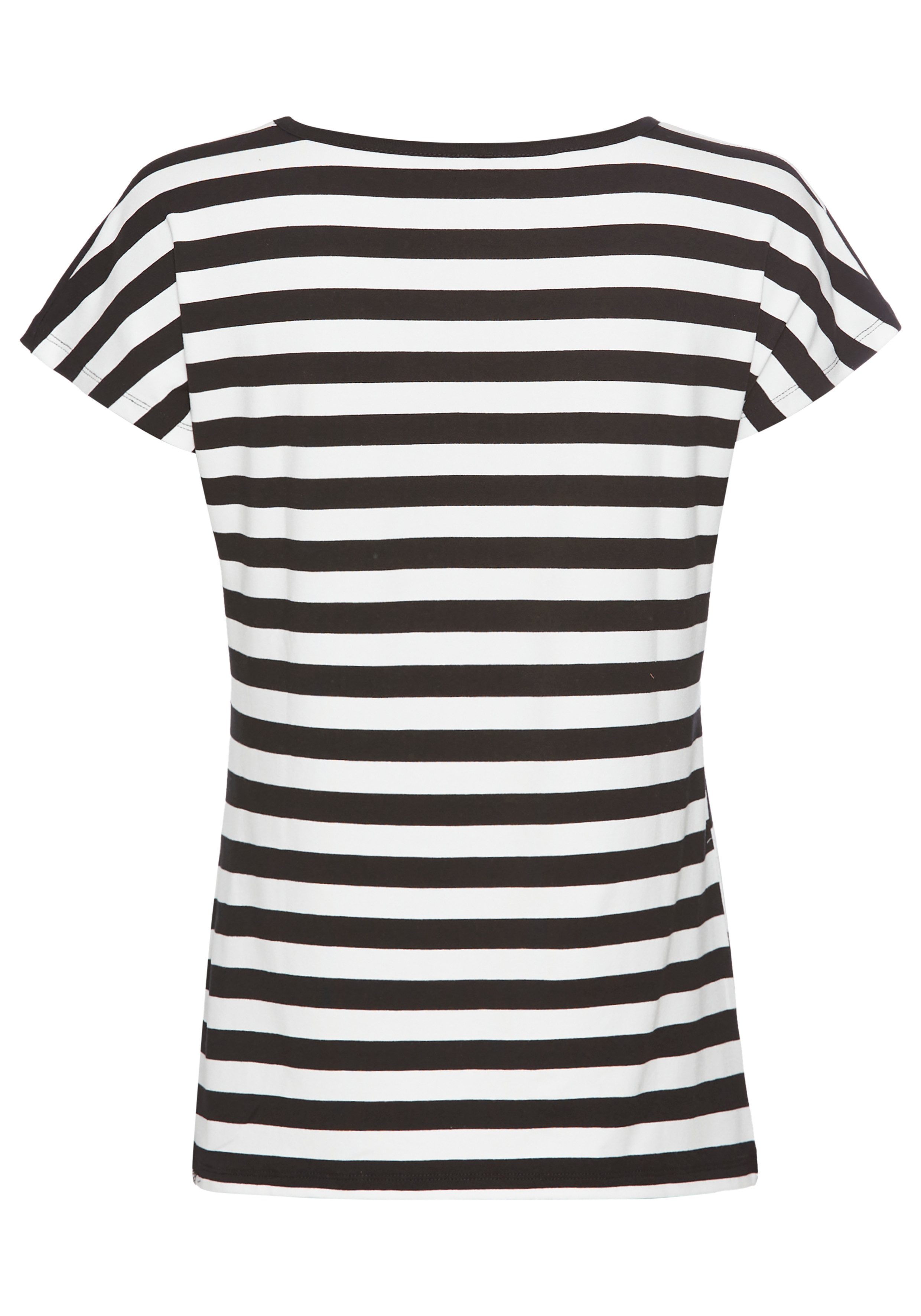 Laura Scott T-shirt in strepenmix