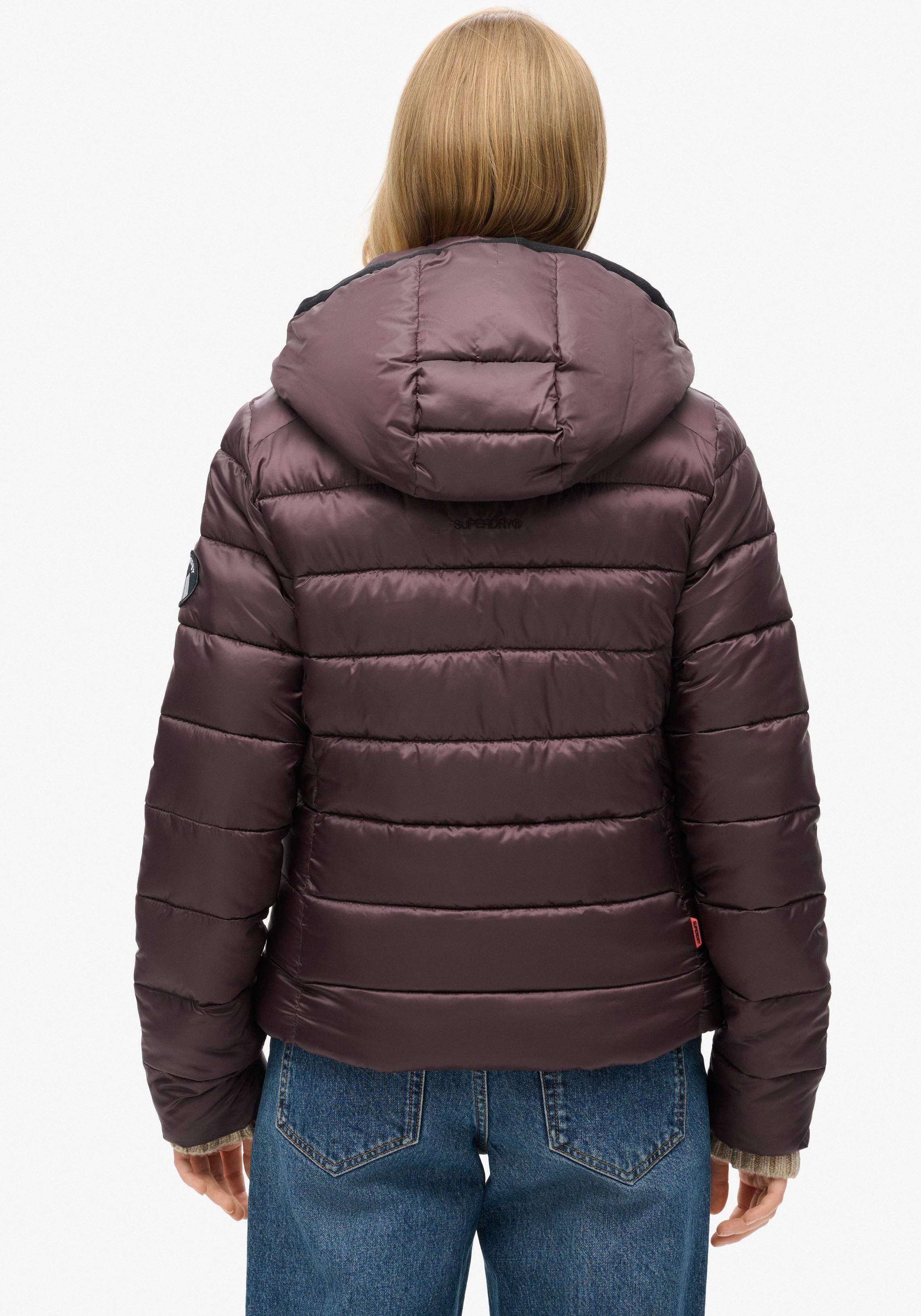 Superdry Gewatteerde jas HOODED FUJI QUILT PADDED JKT