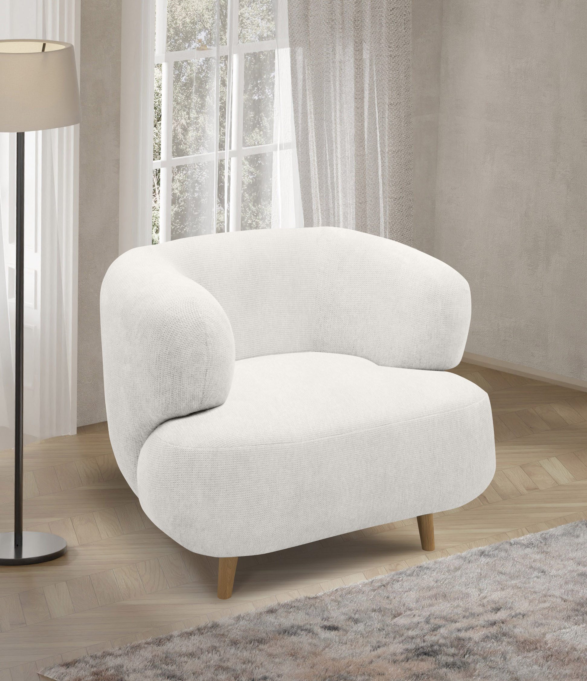andas Fauteuil Tistam Mooi vormgegeven fauteuil, perfect stuk, organische vorm