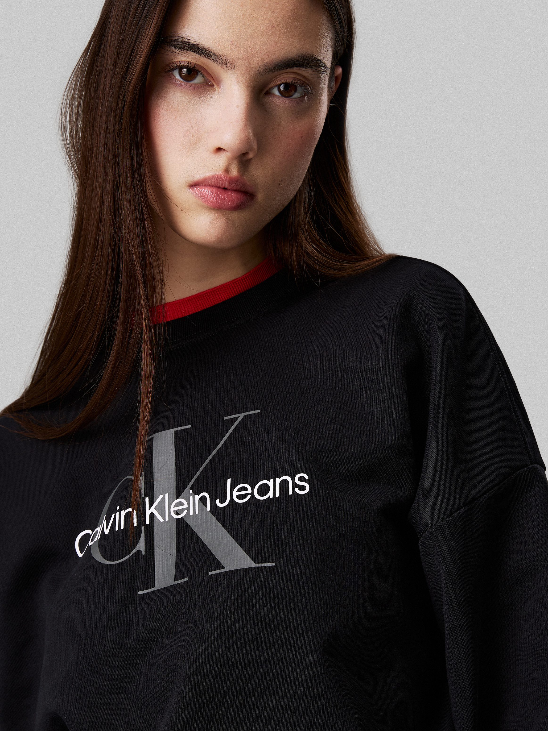 Calvin Klein Sweatshirt LS MNLG FRNCH TRRY R