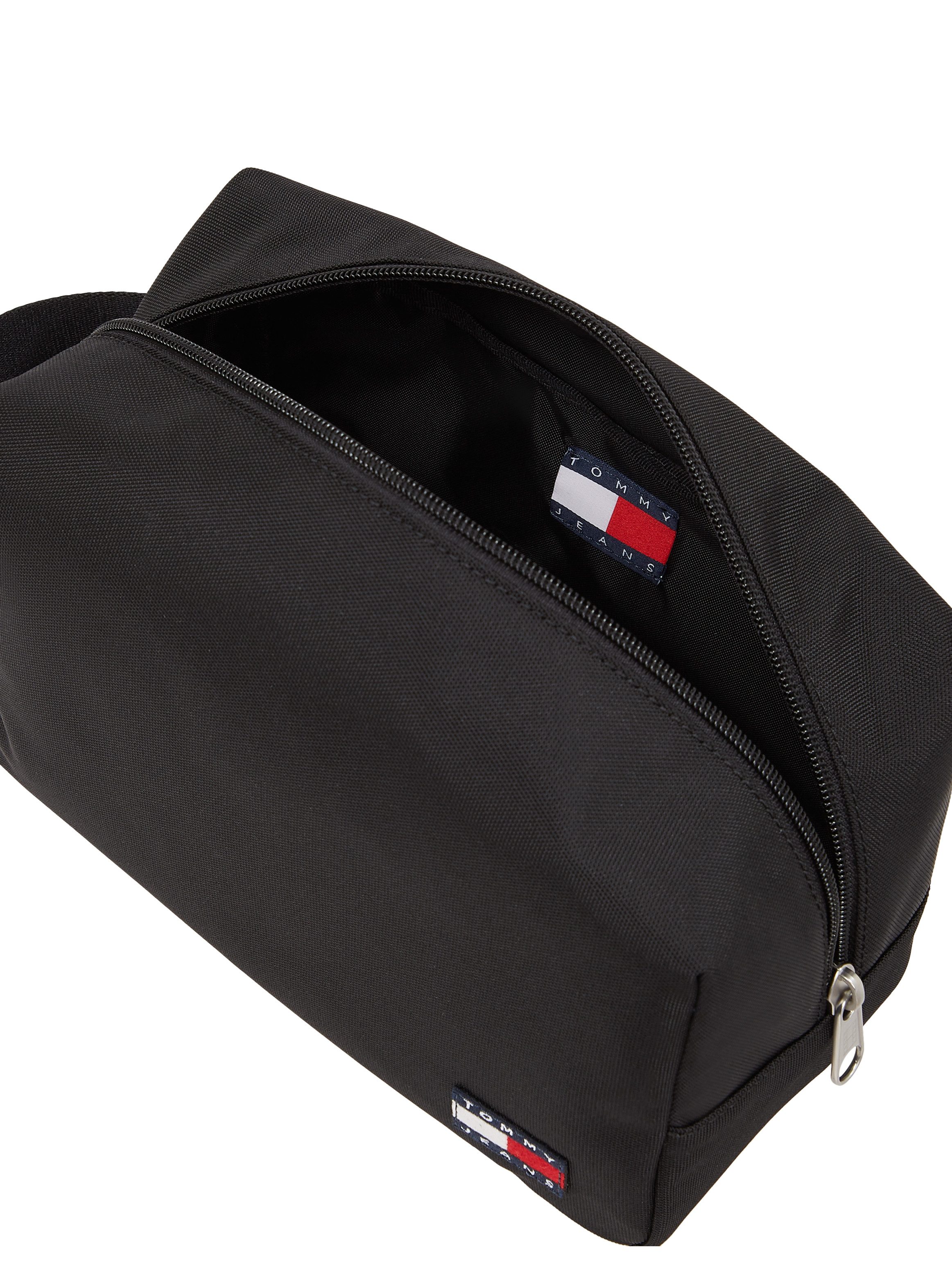 TOMMY JEANS Toilettas TJM ESS DAILY NYLON WASHBAG Reis heren cosmetica tas mini bag met logo-vlag