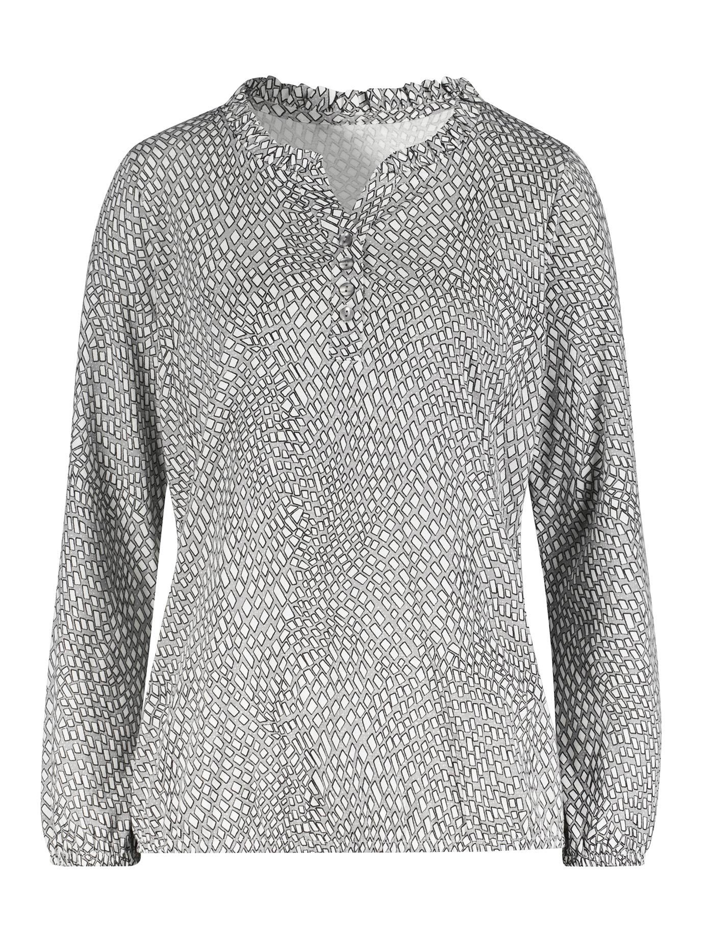 Classic Inspirationen Shirt met lange mouwen Gedessineerd shirt (1-delig)