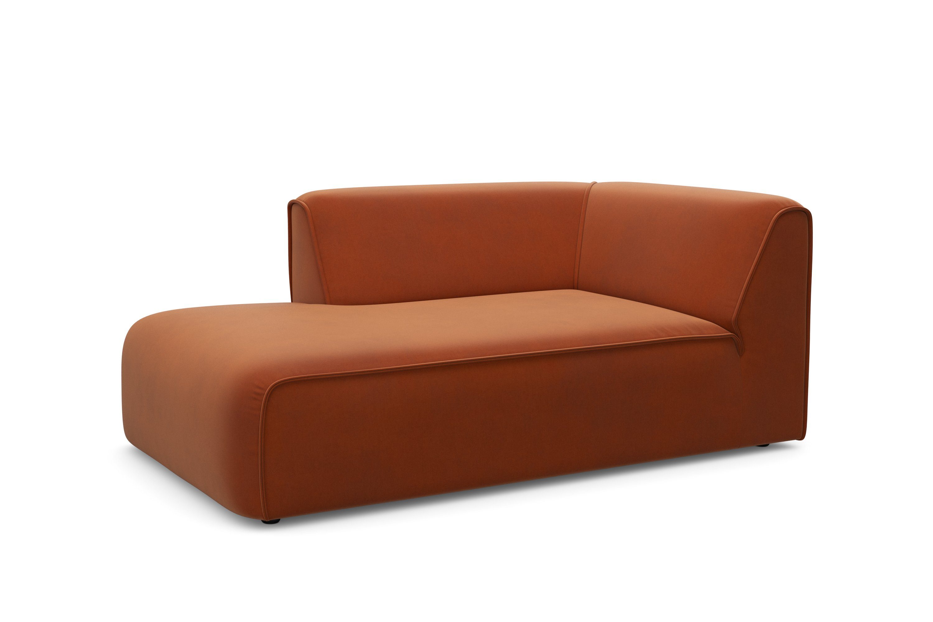 RAUM.ID Ottomane Merid chaise longue, afmetingen B/D/H: 100/162/70 cm als module of apart te gebruiken, voor individuele samenstelling