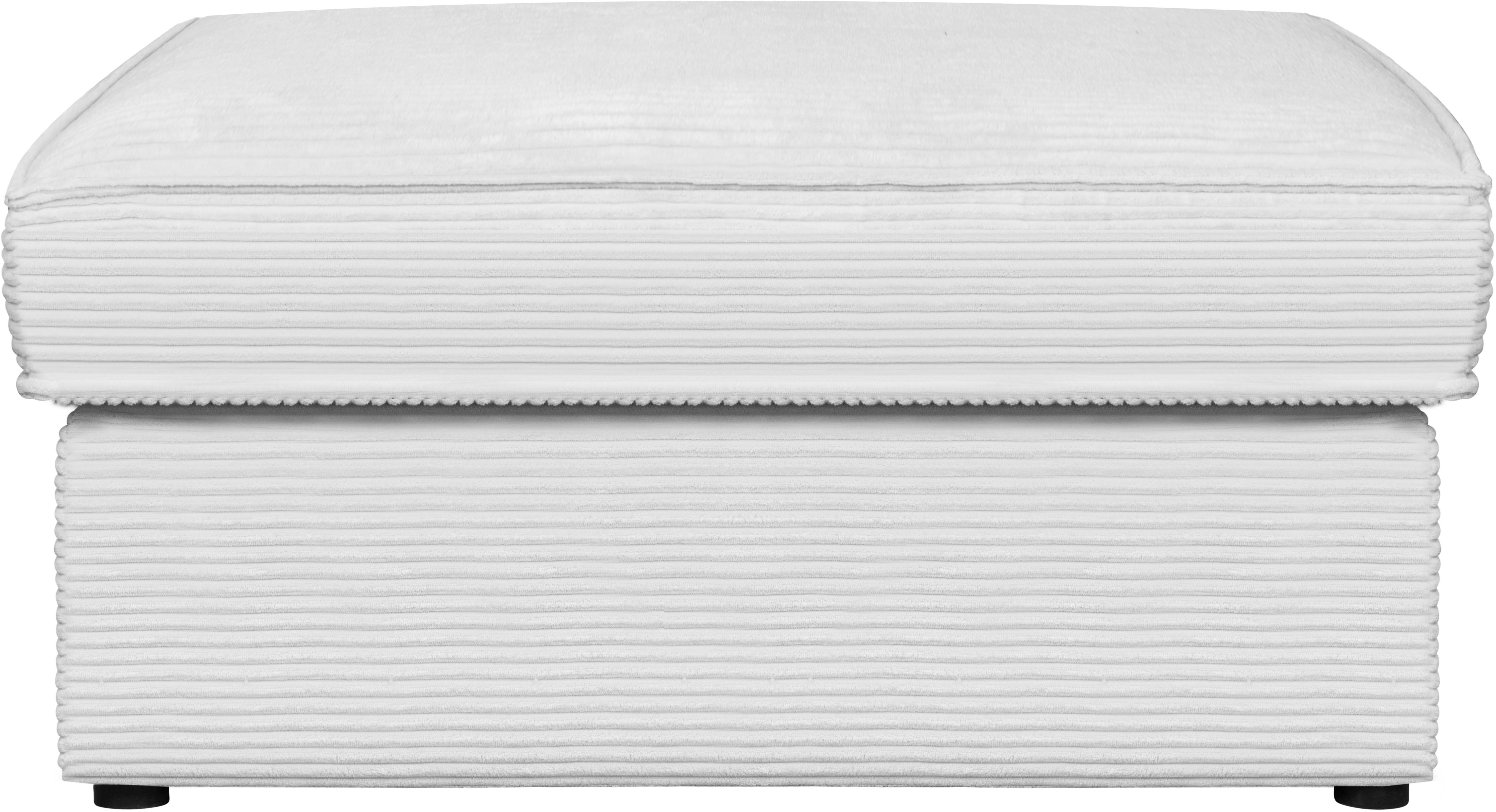 RAUM.ID Hocker Florid afzonderlijk plaatsbaar of als deel van een modulaire bank, ook in cord