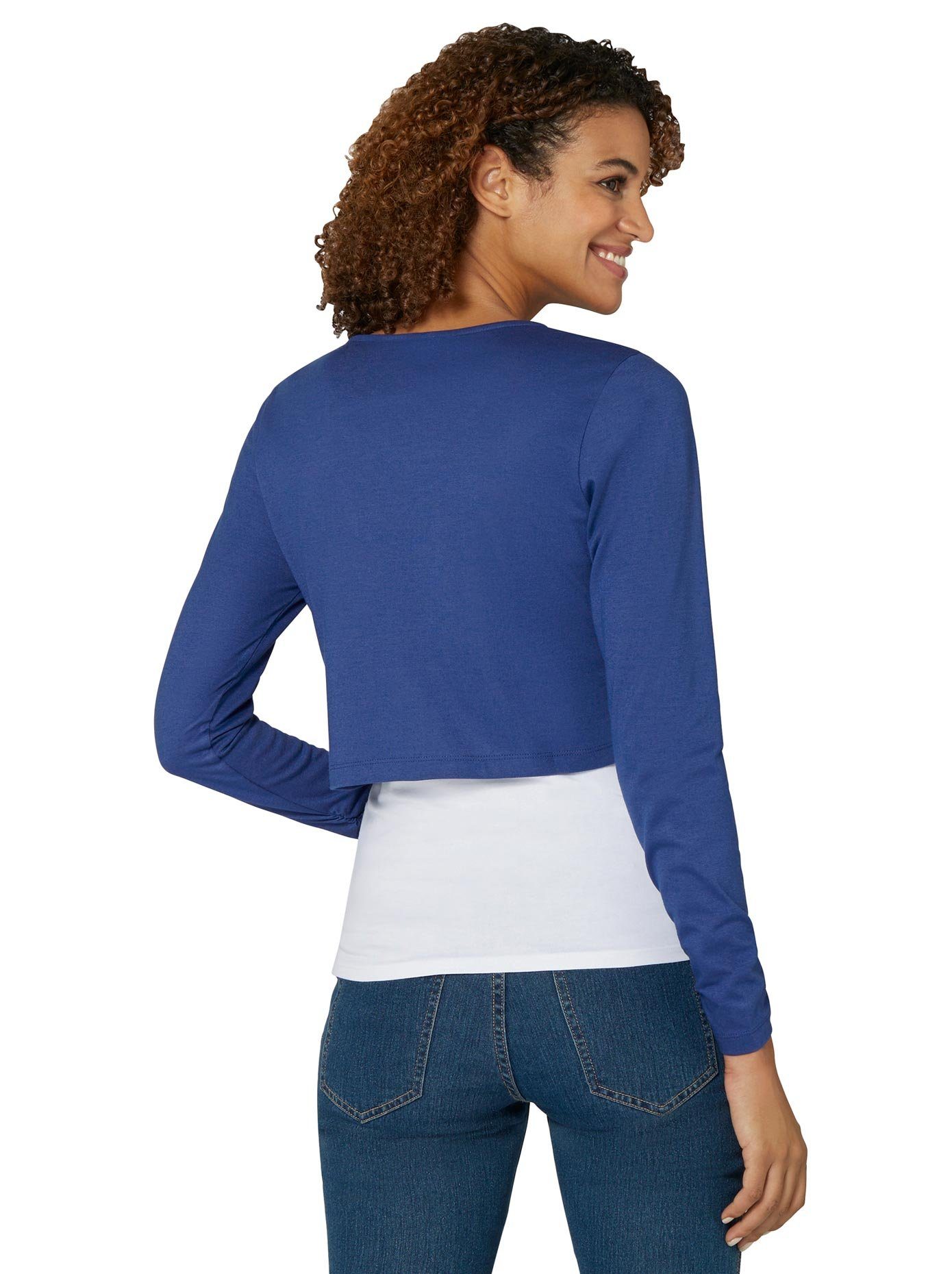 Casual Looks Shirtjasje Shirtbolero (1-delig)