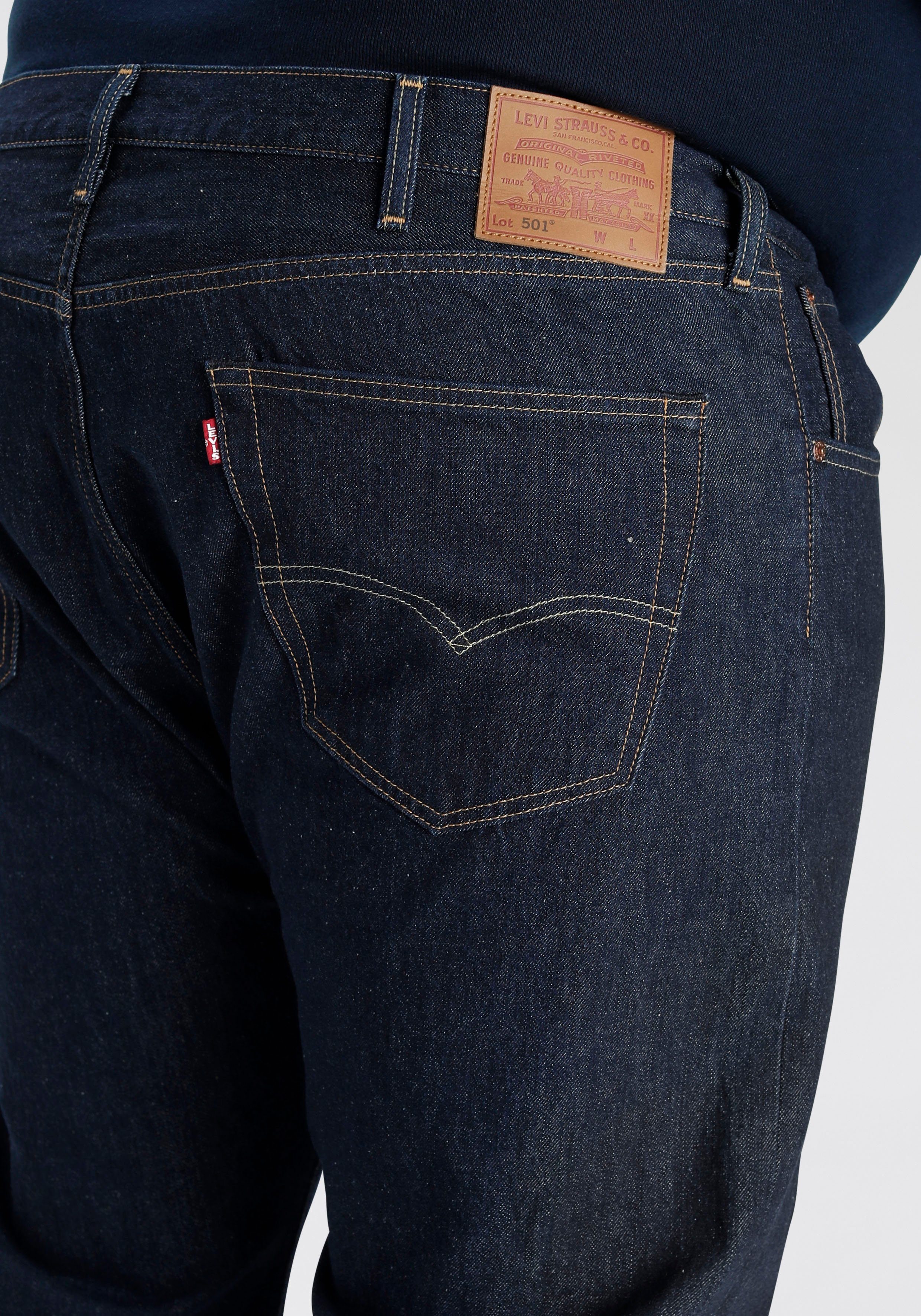 Levi's® Plus Straight jeans 501® LEVI'S®ORIGINAL B&T in verschillende wassingen