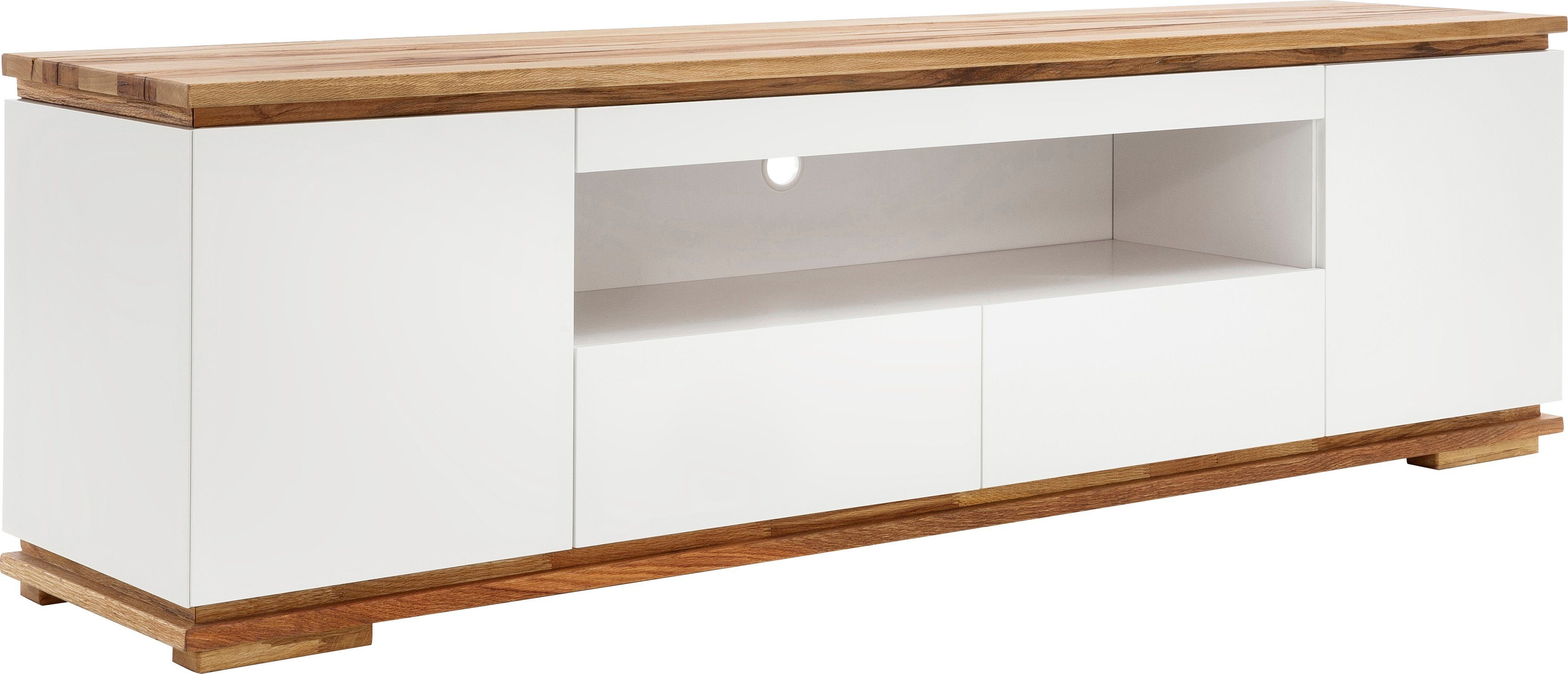 MCA furniture Tv-meubel Chiaro Breedte ca. 202 cm lowboards wit