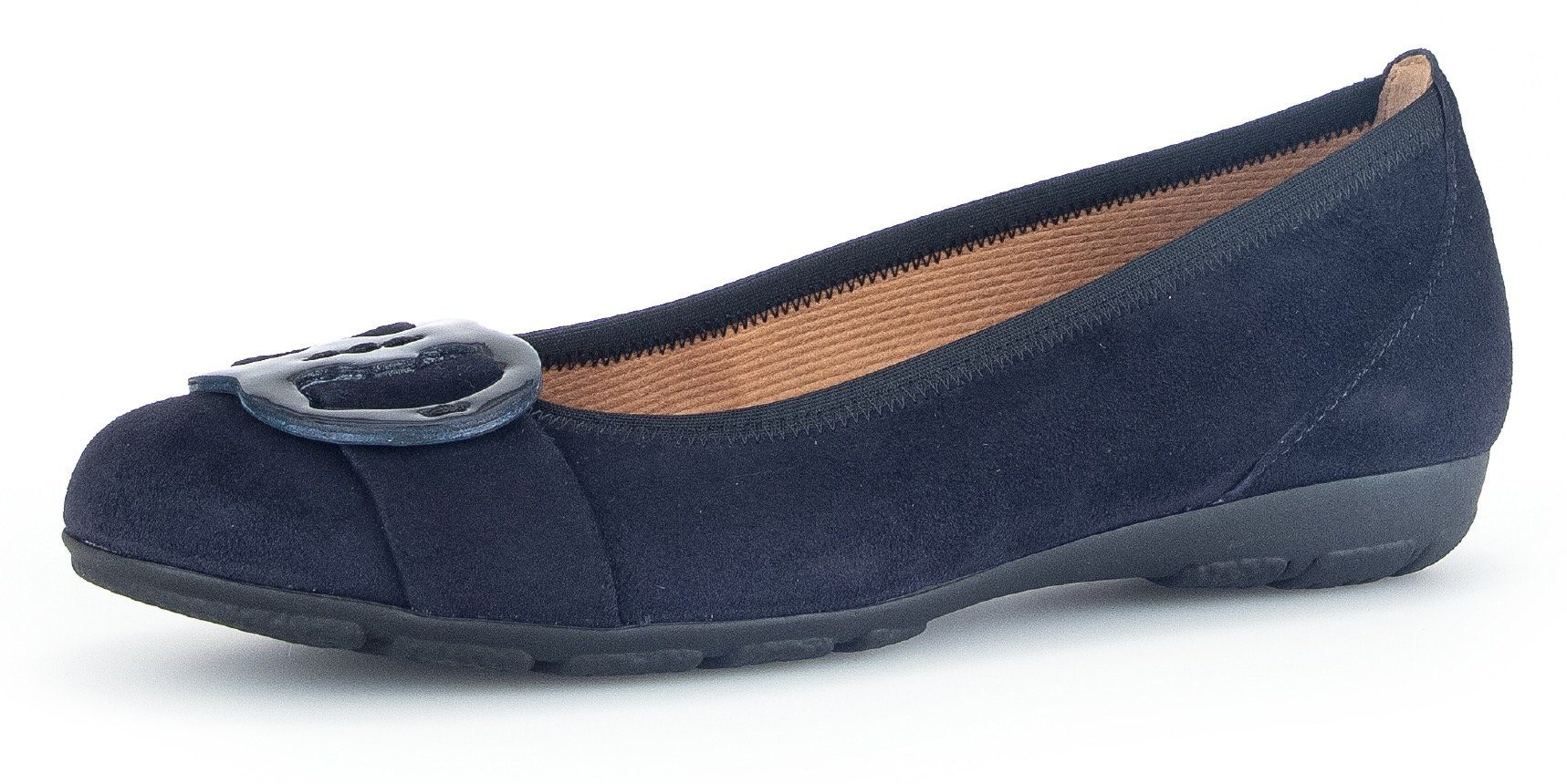 Gabor Ballerina's platte schoenen, instappers met hovercraft luchtkamer-zool
