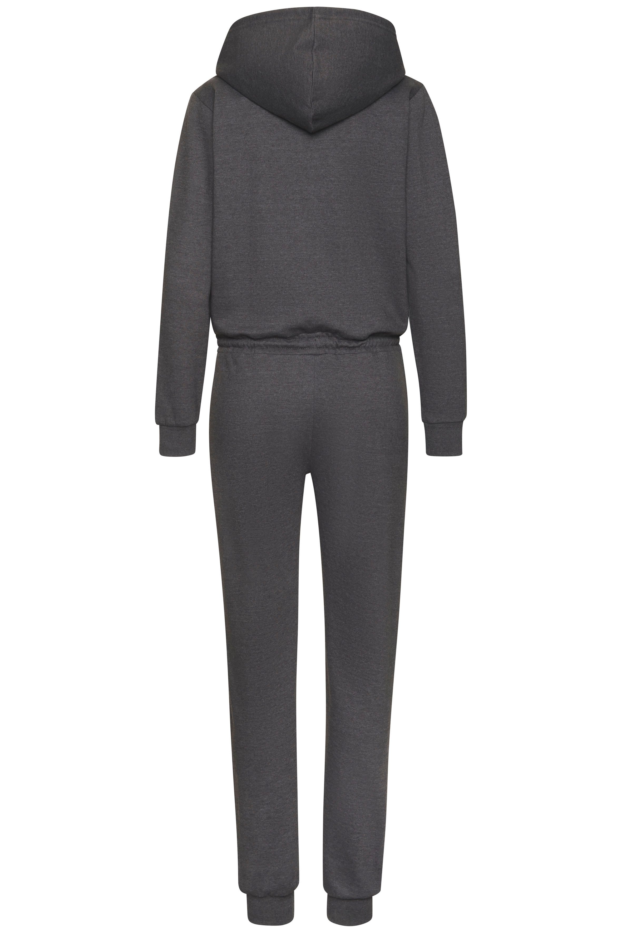 KangaROOS Jumpsuit met logo-print op het been