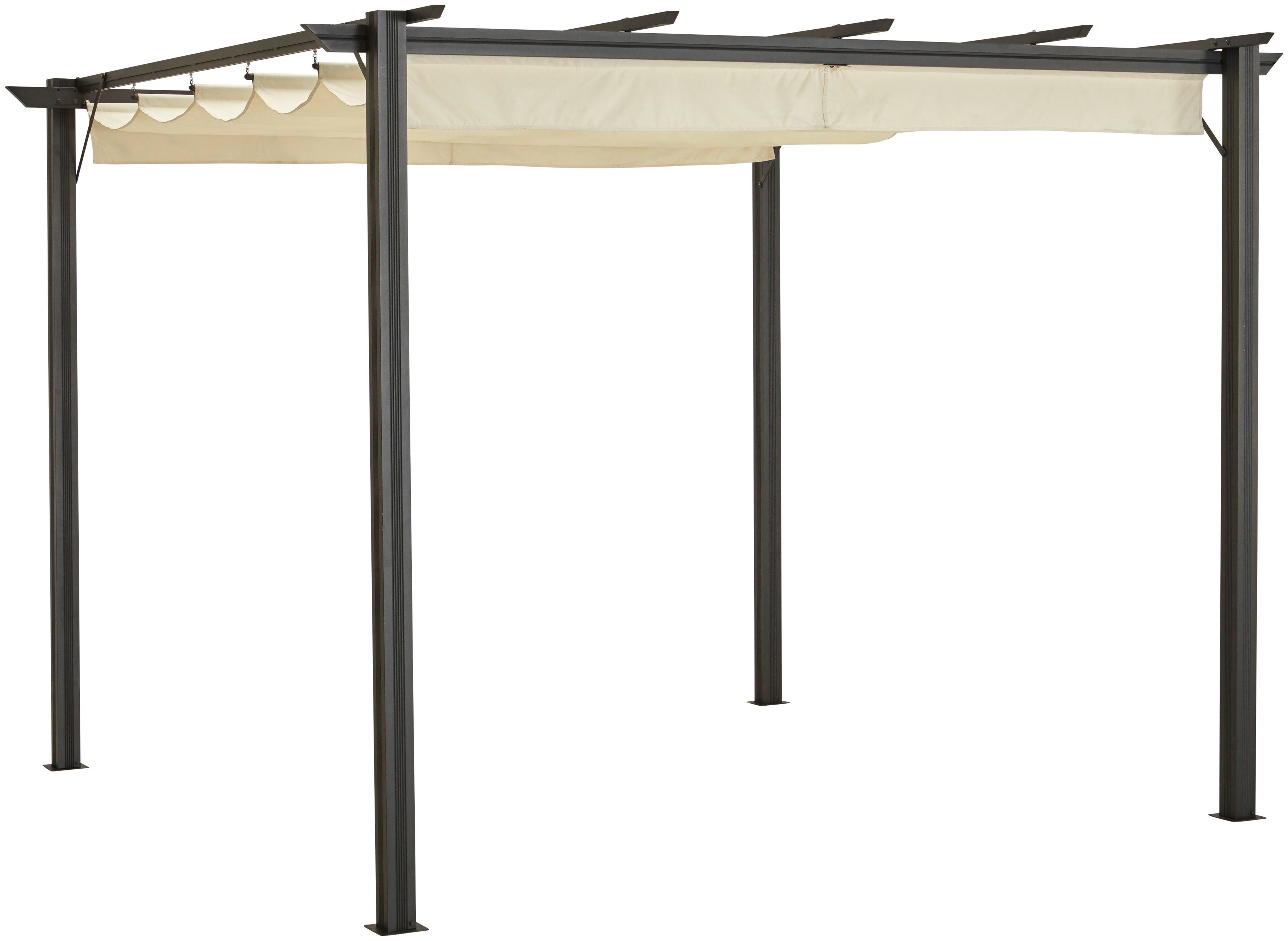 KONIFERA Tuinprieel Pergola Tilos Bxdxh: 400x300x216 cm