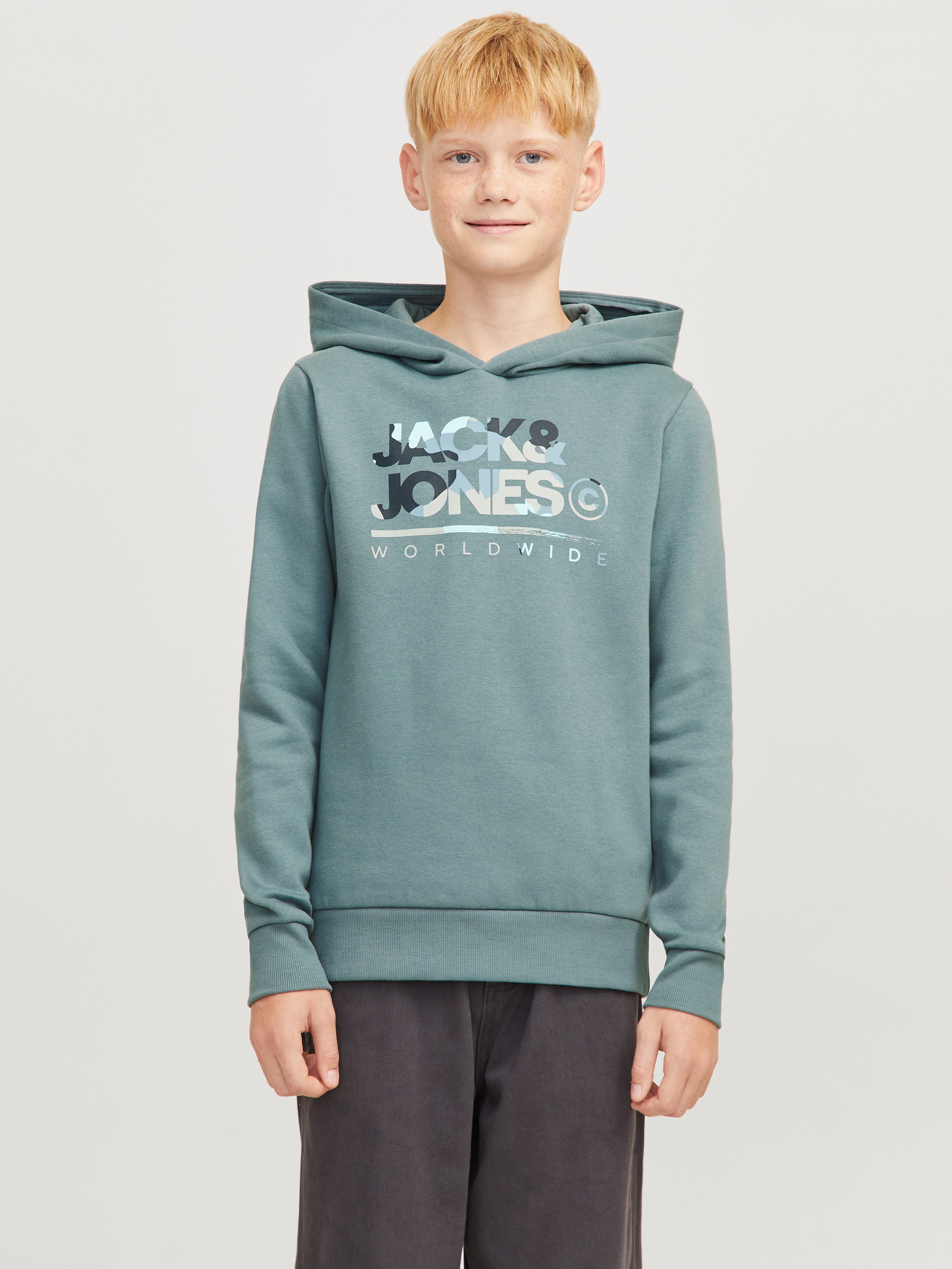 Jack & Jones Junior Hoodie JJLUKE SWEAT HOOD JNR