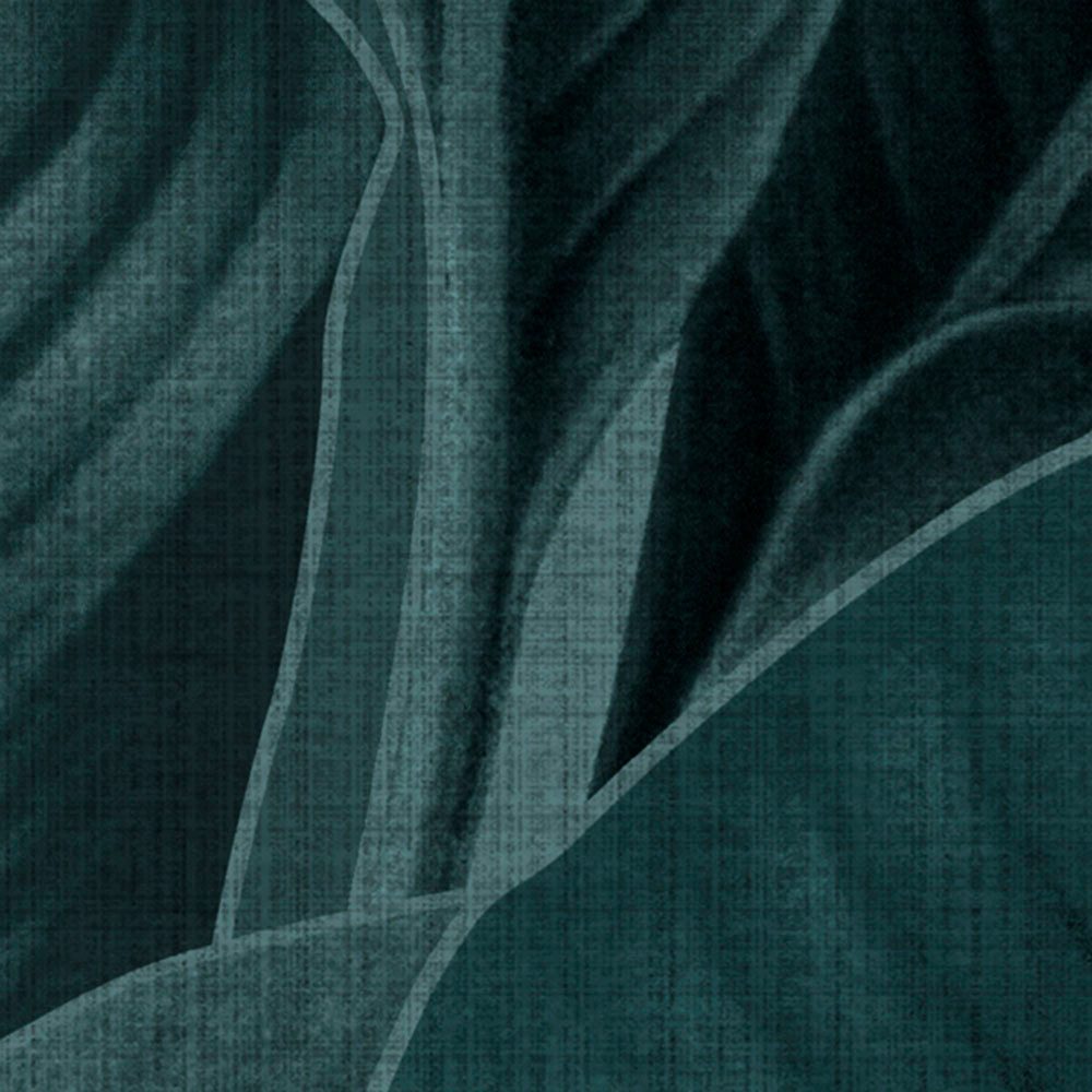 Komar Fotobehang Digitale print vlies - Bain de Feuilles - Afmeting 300 x 250 cm (1 stuk)