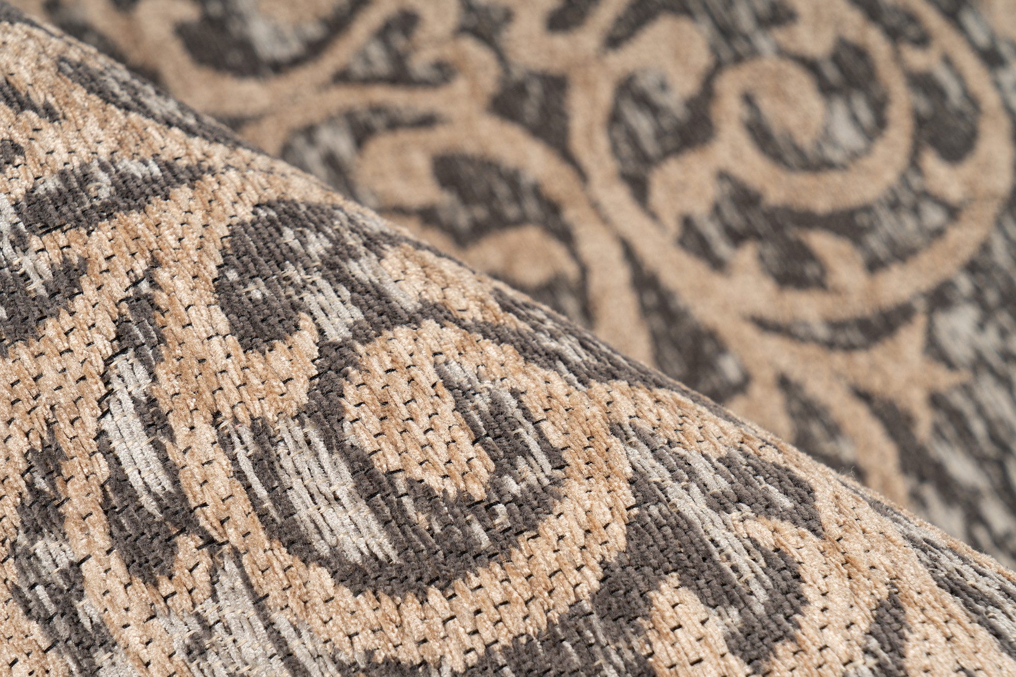 Kayoom Vloerkleed Davis 125 elegant ontwerp, onderhoudsvriendelijk, neutrale kleuren