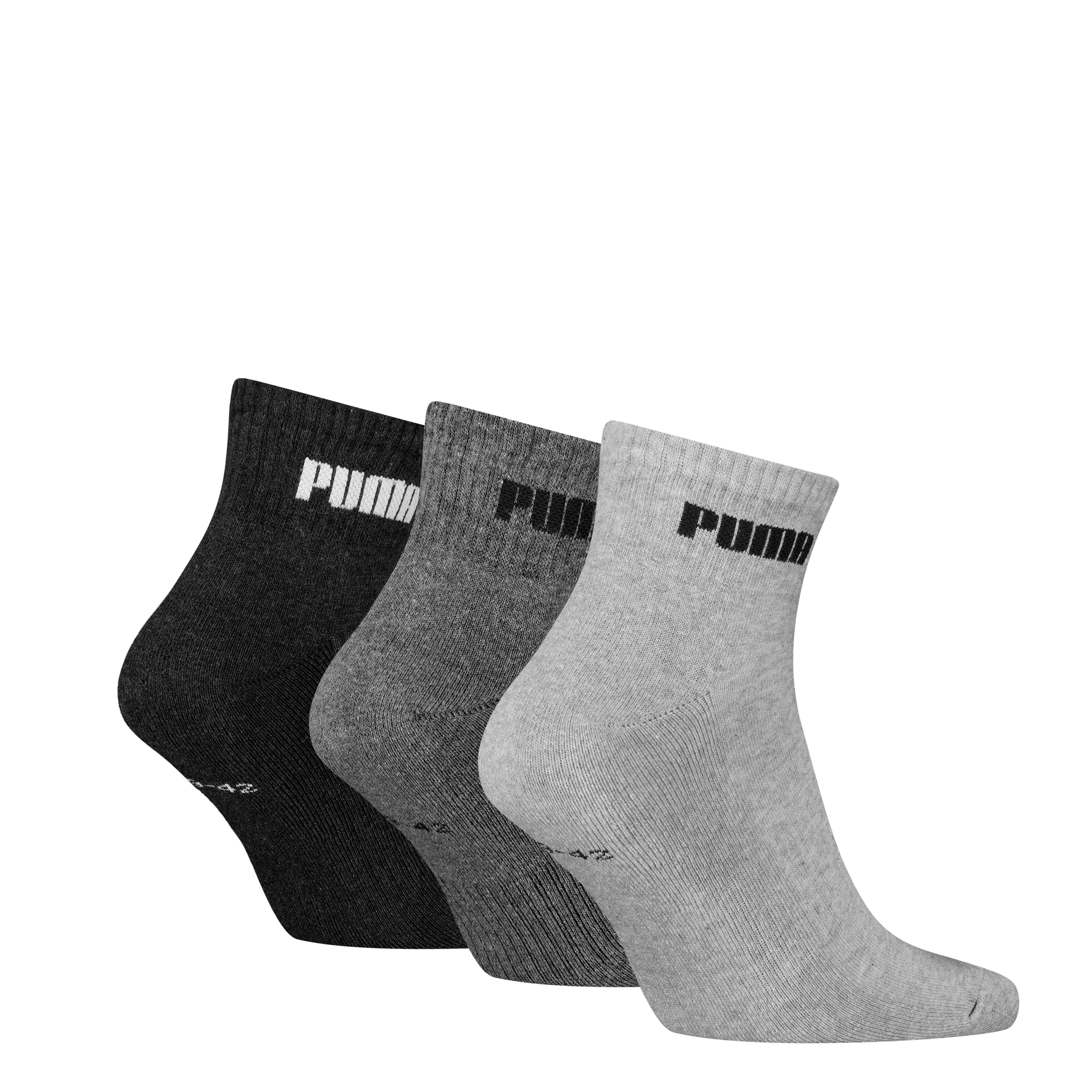 PUMA Korte sokken PUMA UNISEX CUSHIONED NEXT QUARTER 3P (3 paar, 3 paar)