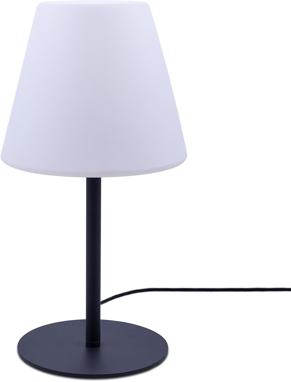 Paco Home Tafellamp JEN, In- & Outdoor Buitenlamp, E27, modern, woonkamer, IP44 spuitwaterdicht tafellampen