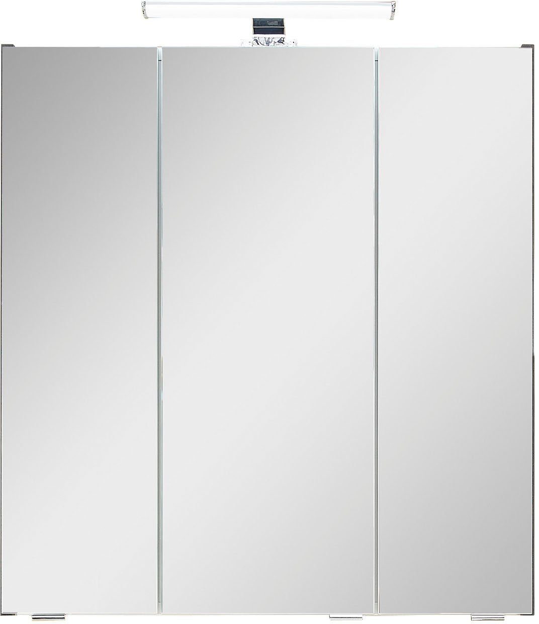Saphir Badkamerserie Quickset 945 4-delig, wastafelonderkast en LED spiegelkast (4-delig)