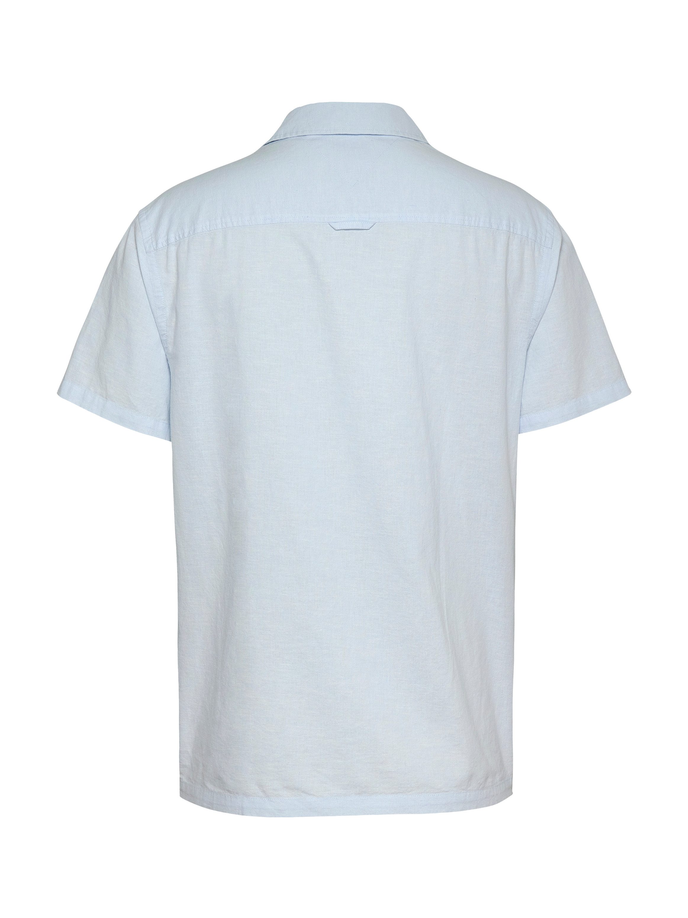 TOMMY JEANS Overhemd met korte mouwen TJM LINEN BLEND CAMP SS EXT