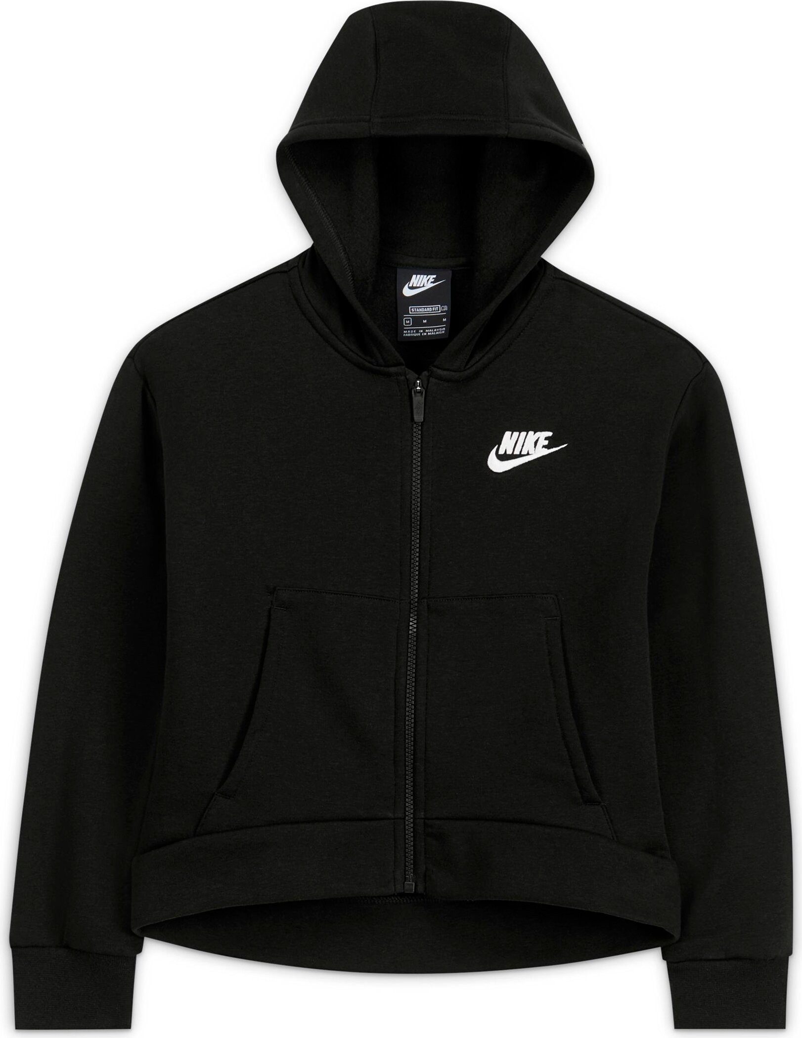Nike Sportswear Capuchonsweatvest Club Fleece Big Kids' (Girls') Full-Zip Hoodie