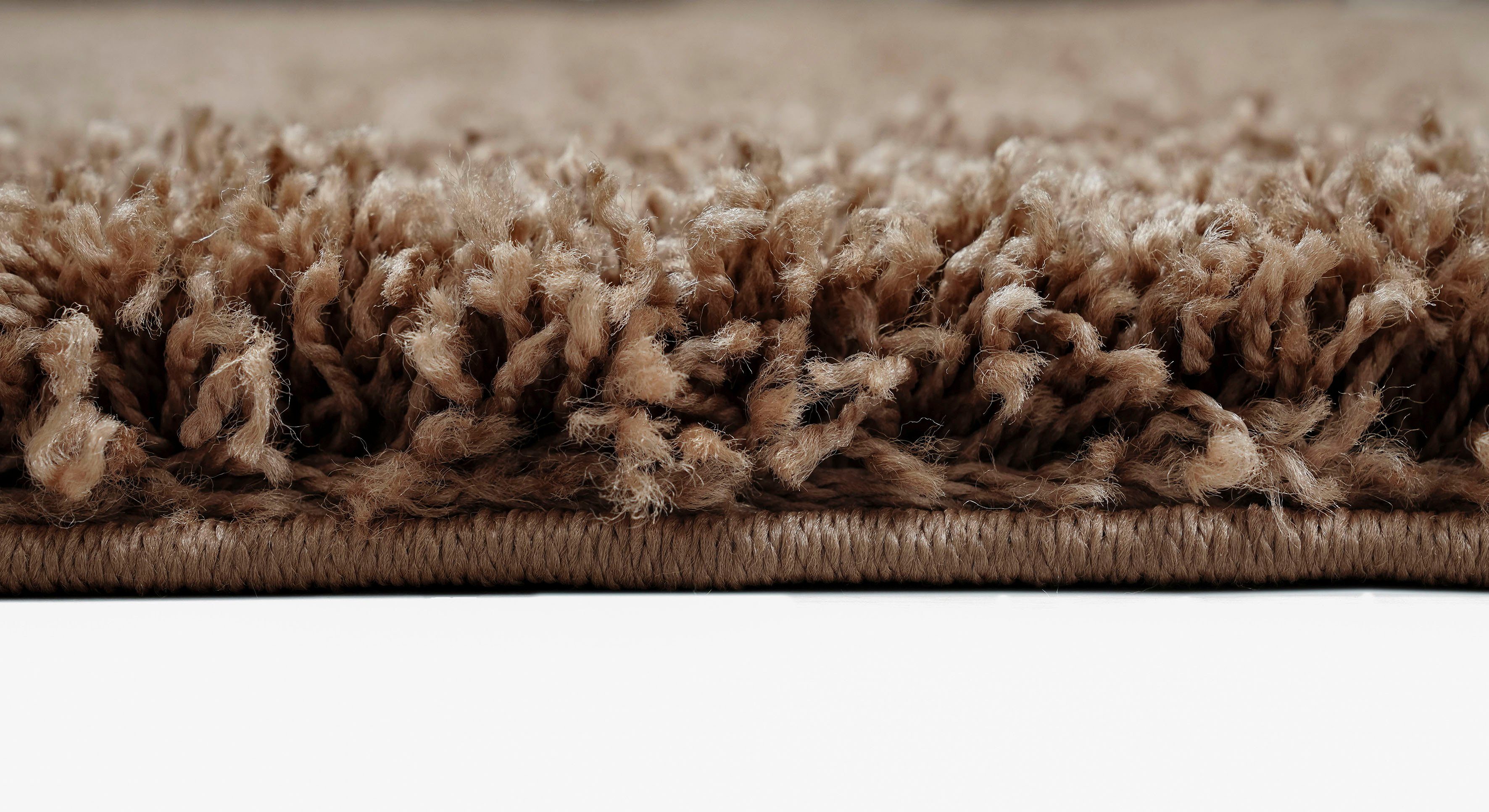 Bruno Banani Loper Shaggy Soft Loper, brug, geweven, unikleuren, bijzonder zacht