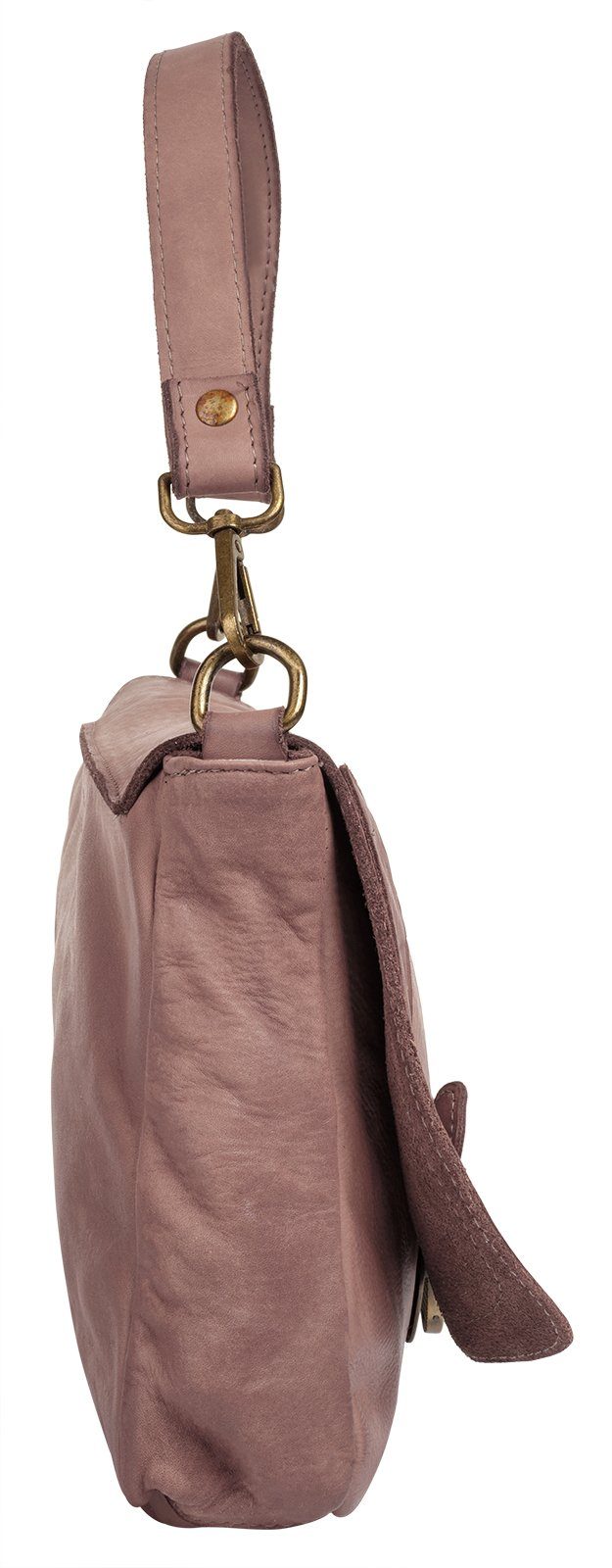 Samantha Look Schoudertas echt leer, made in italy