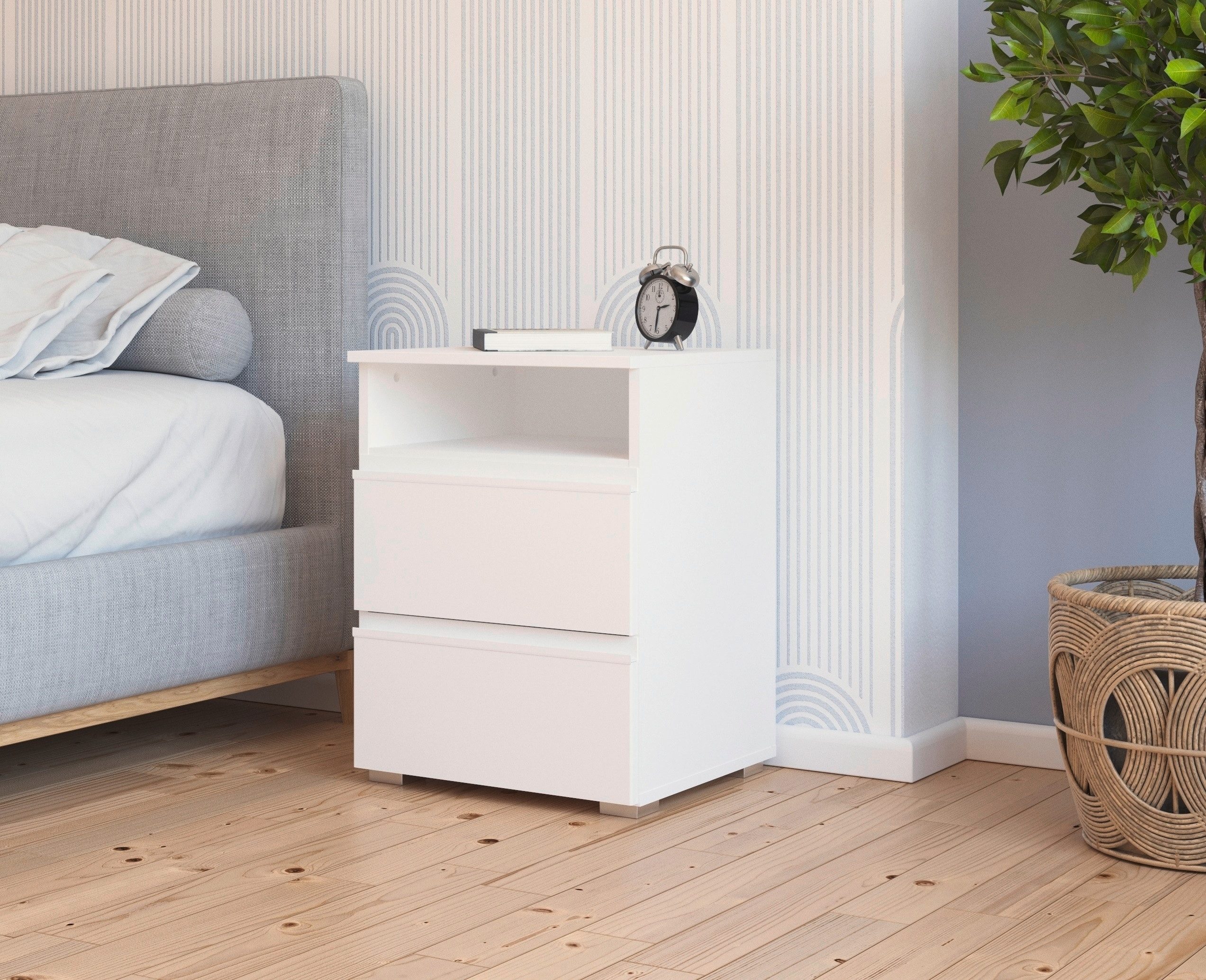 rauch Nachtkastje Set (2-delig) Nachtkastje Nachtconsole Commode JOEL