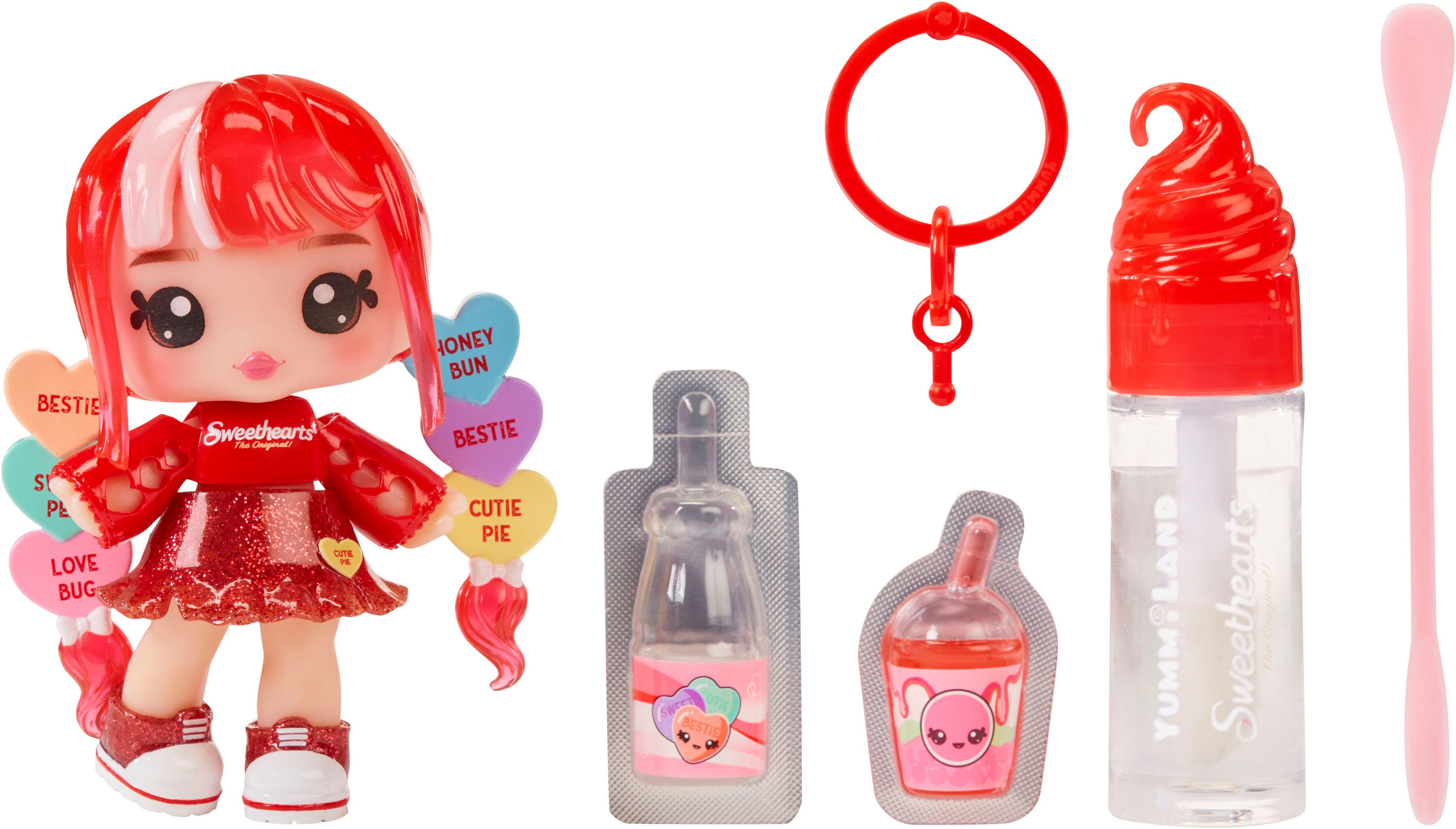 Mini-pop Yummiland Sweet Lip Gloss-Ruby Hearts