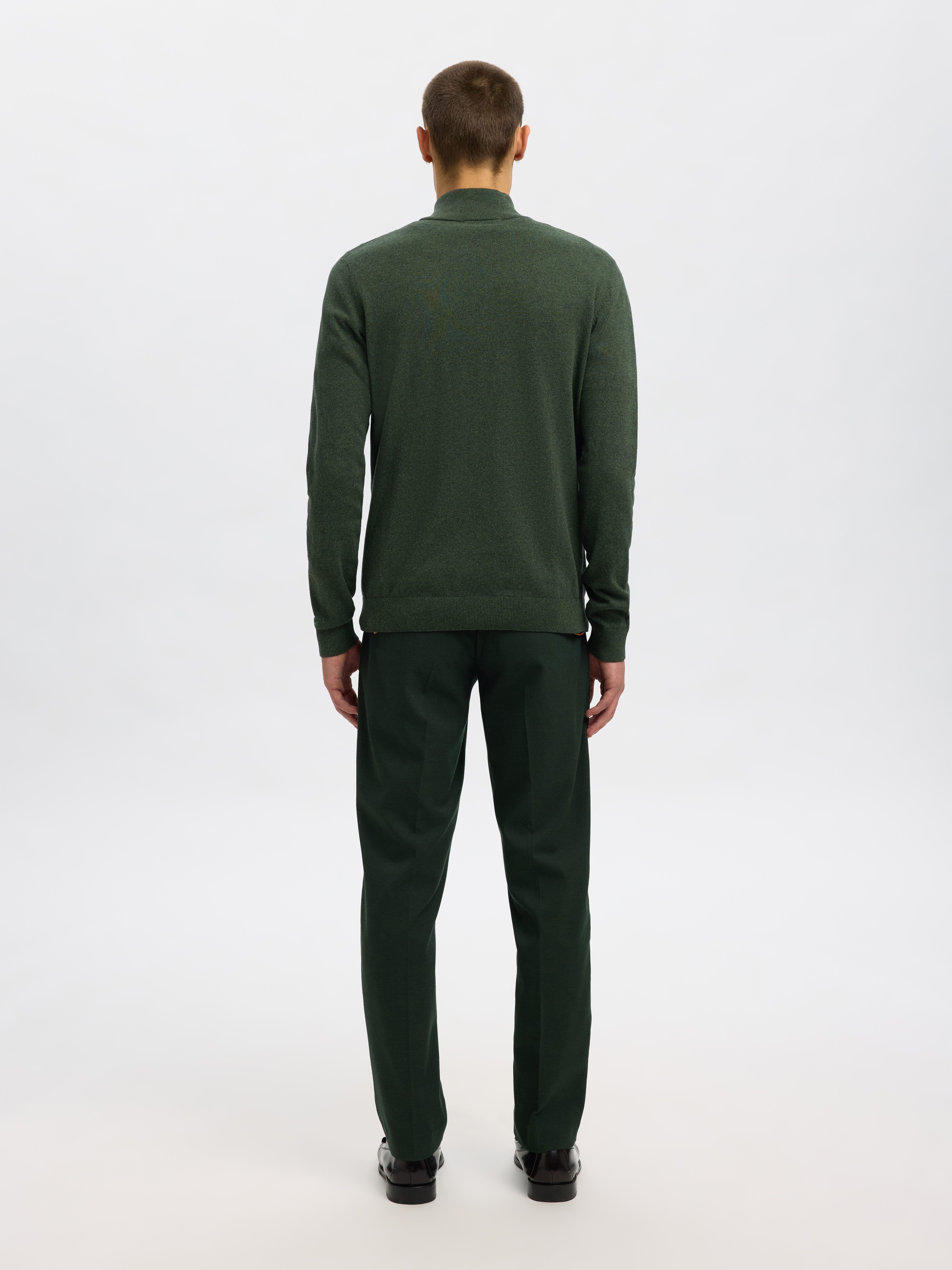 SELECTED HOMME Schipperstrui SLHBERG HALF ZIP CARDIGAN NOOS