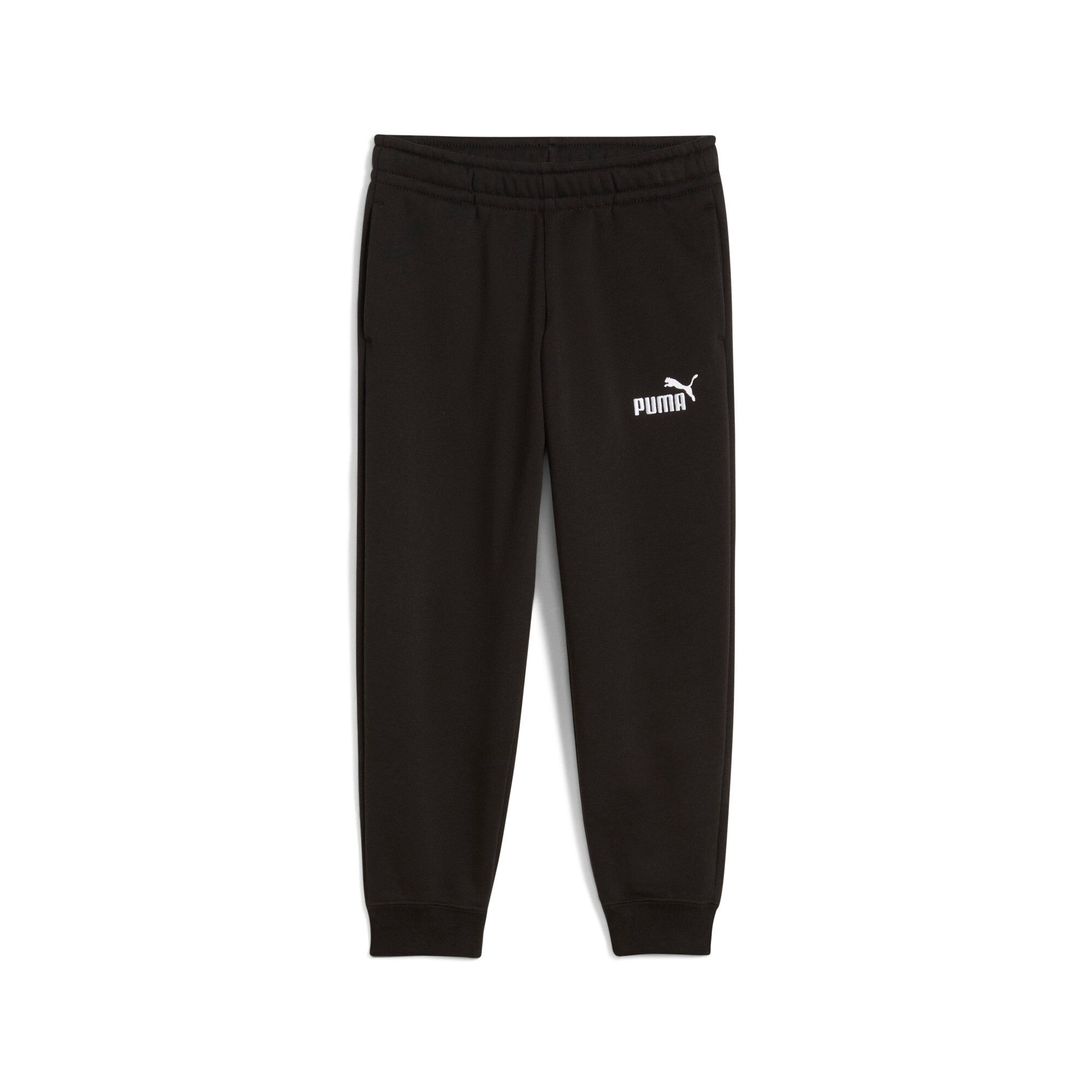 PUMA Trainingsbroek ESS NO. 1 LOGO SWEATPANTS FL PS jongens trainingsbroeken maat 104 zwart