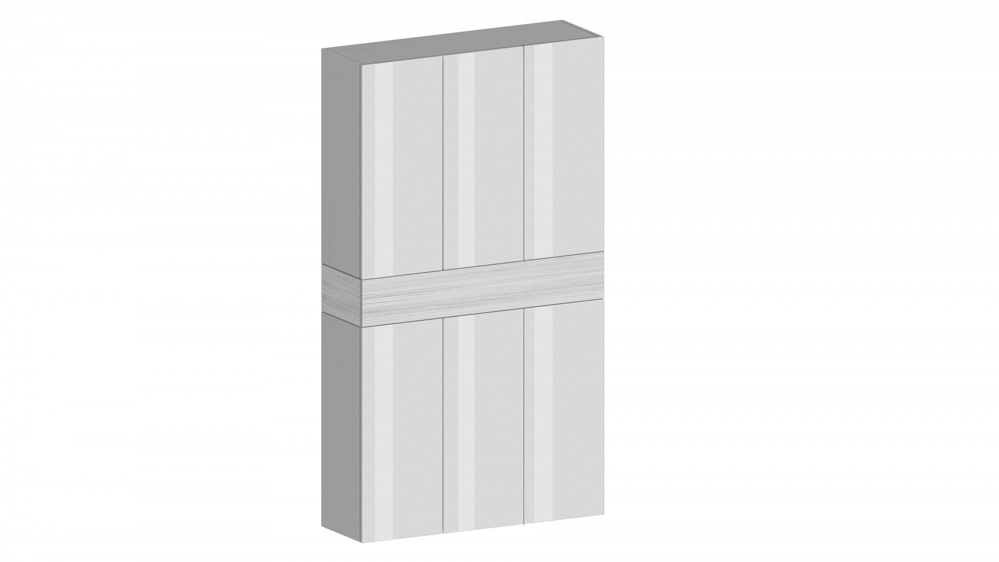 INOSIGN Schoenenkast Savona Hoogte 200cm, 12 inlegplanken, 21 vakken (1 stuk)