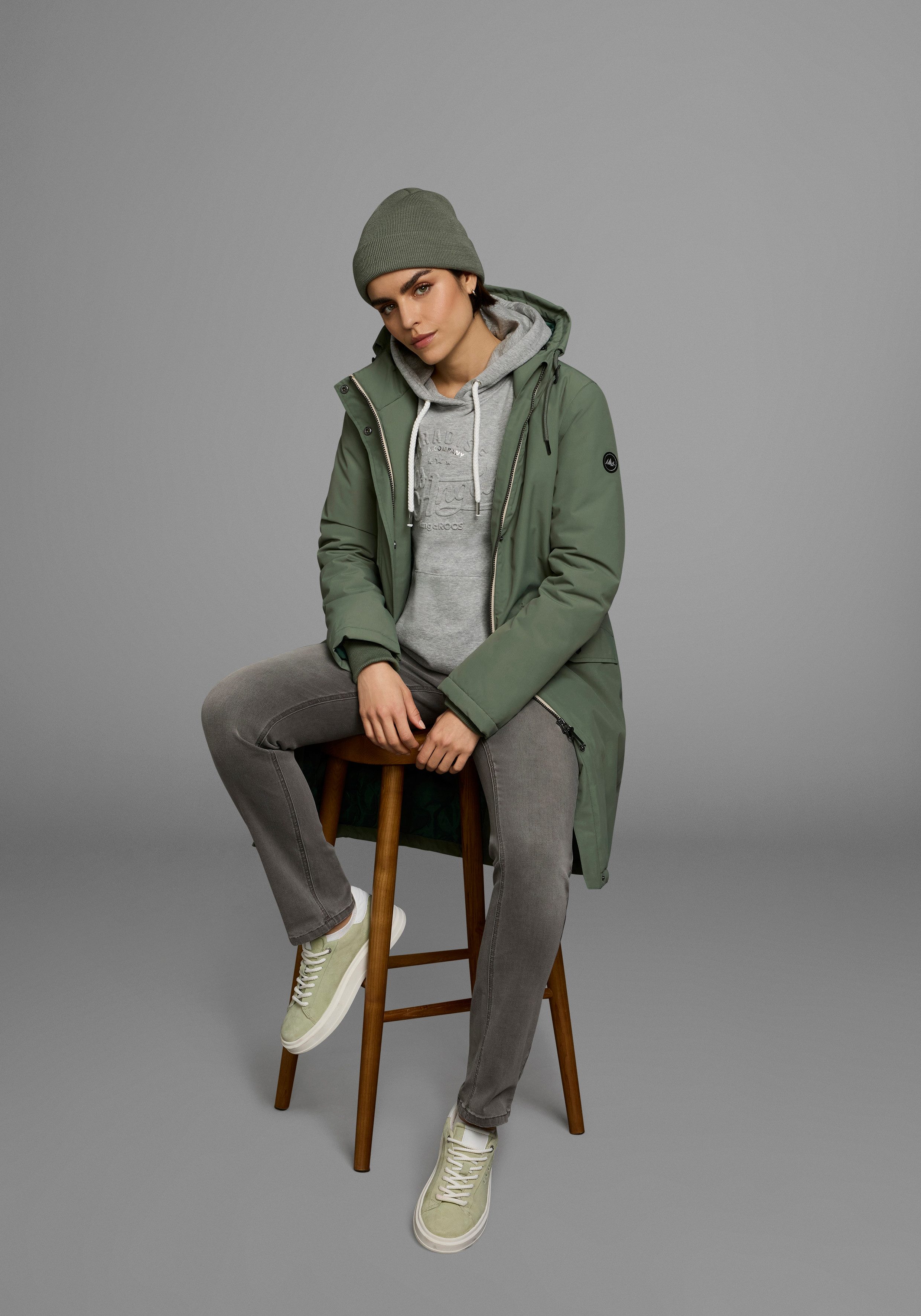 Polarino Parka Ademend, winddicht, waterdicht