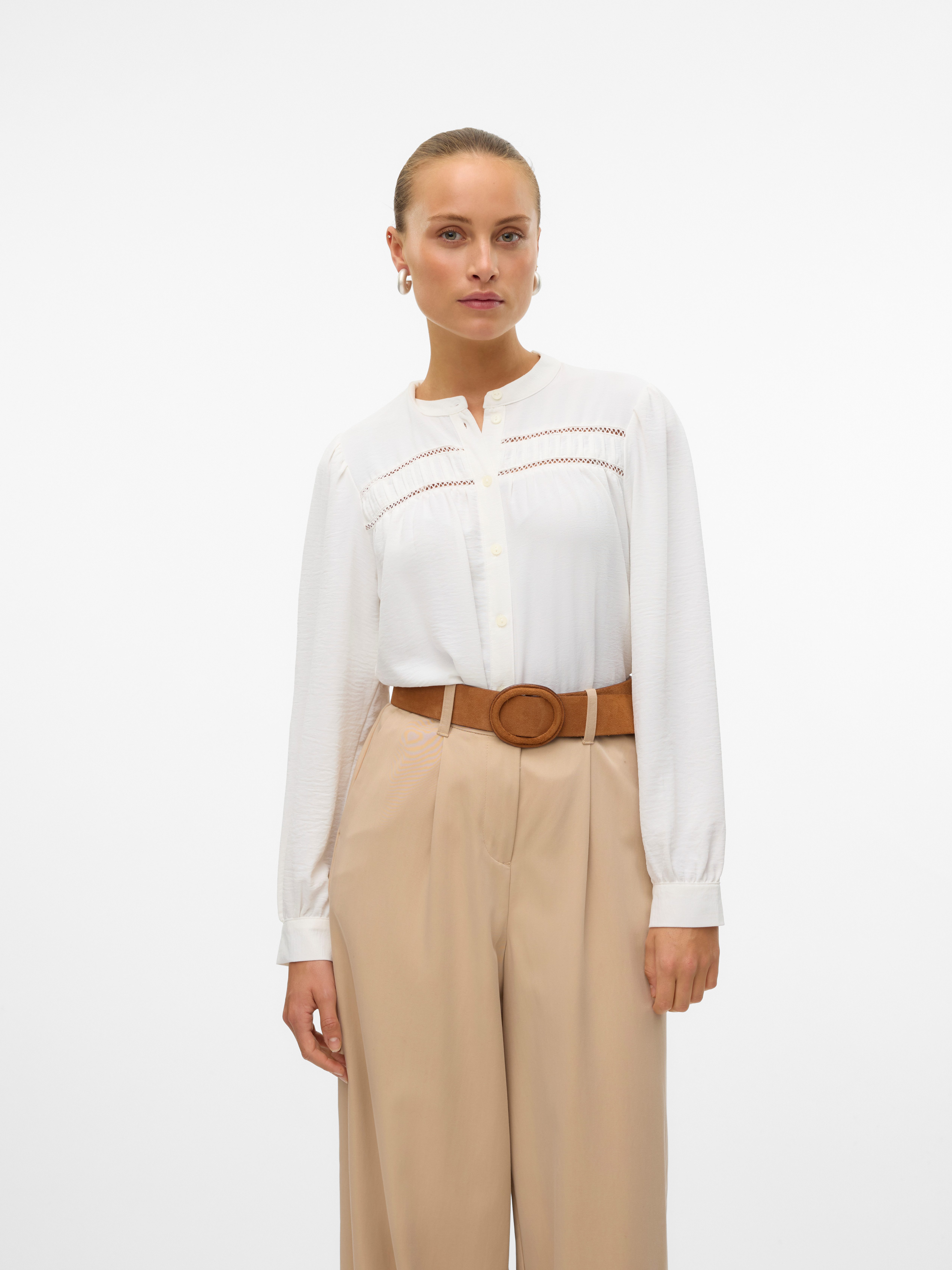 NU 20% KORTING: Vero Moda Blouse met lange mouwen