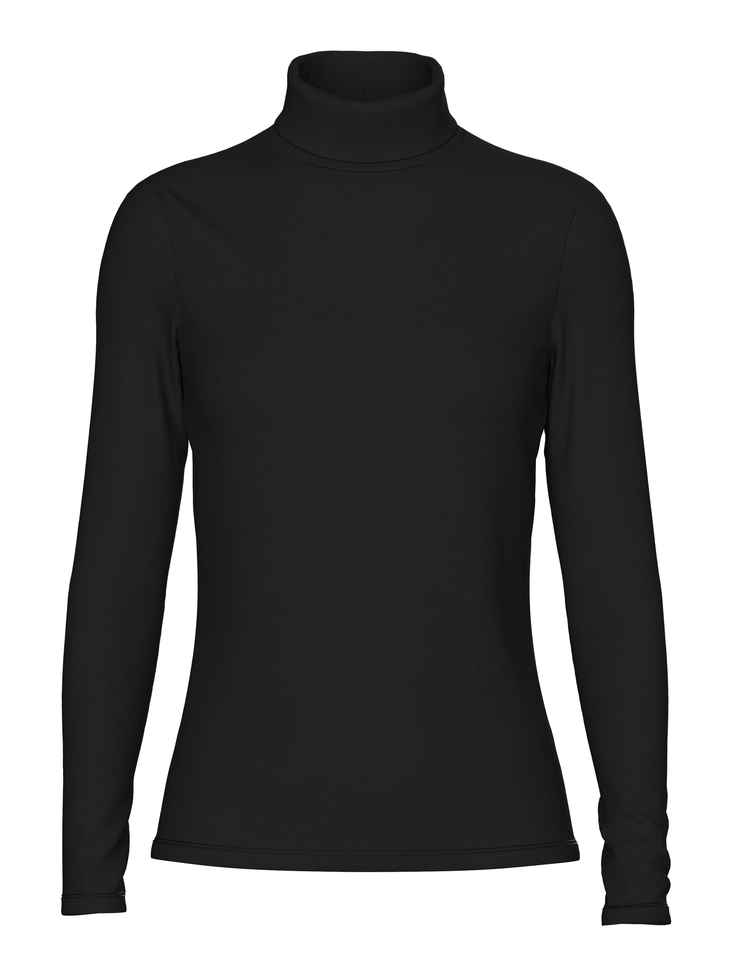 pieces Colshirt PCSIRENE LS ROLLNECK TOP JRS NOOS