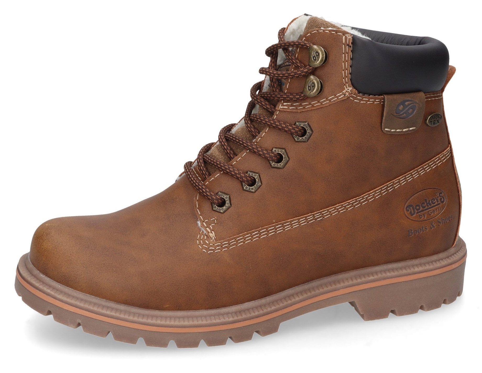 Dockers by Gerli Veterschoenen Hiking boots trekkinglaarzen veterschoenen met warmvoering