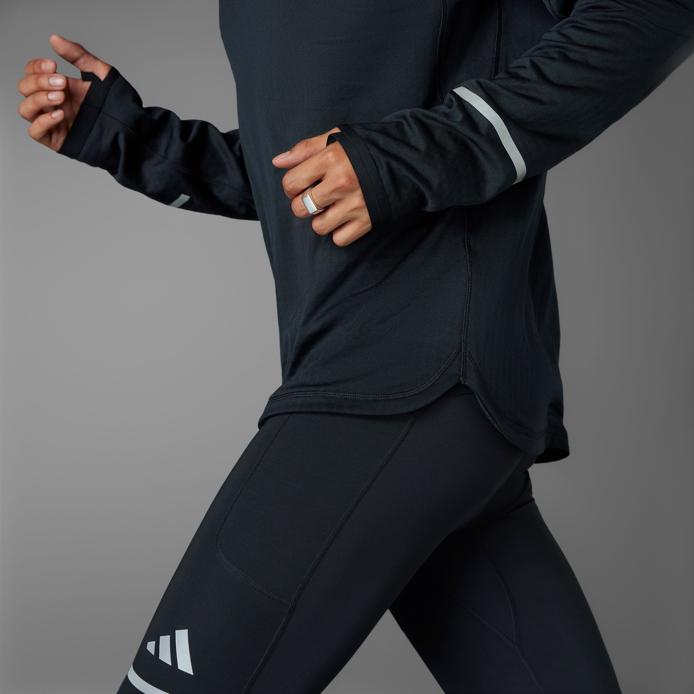 adidas Performance Colshirt ULT HIVIS 1/2 M