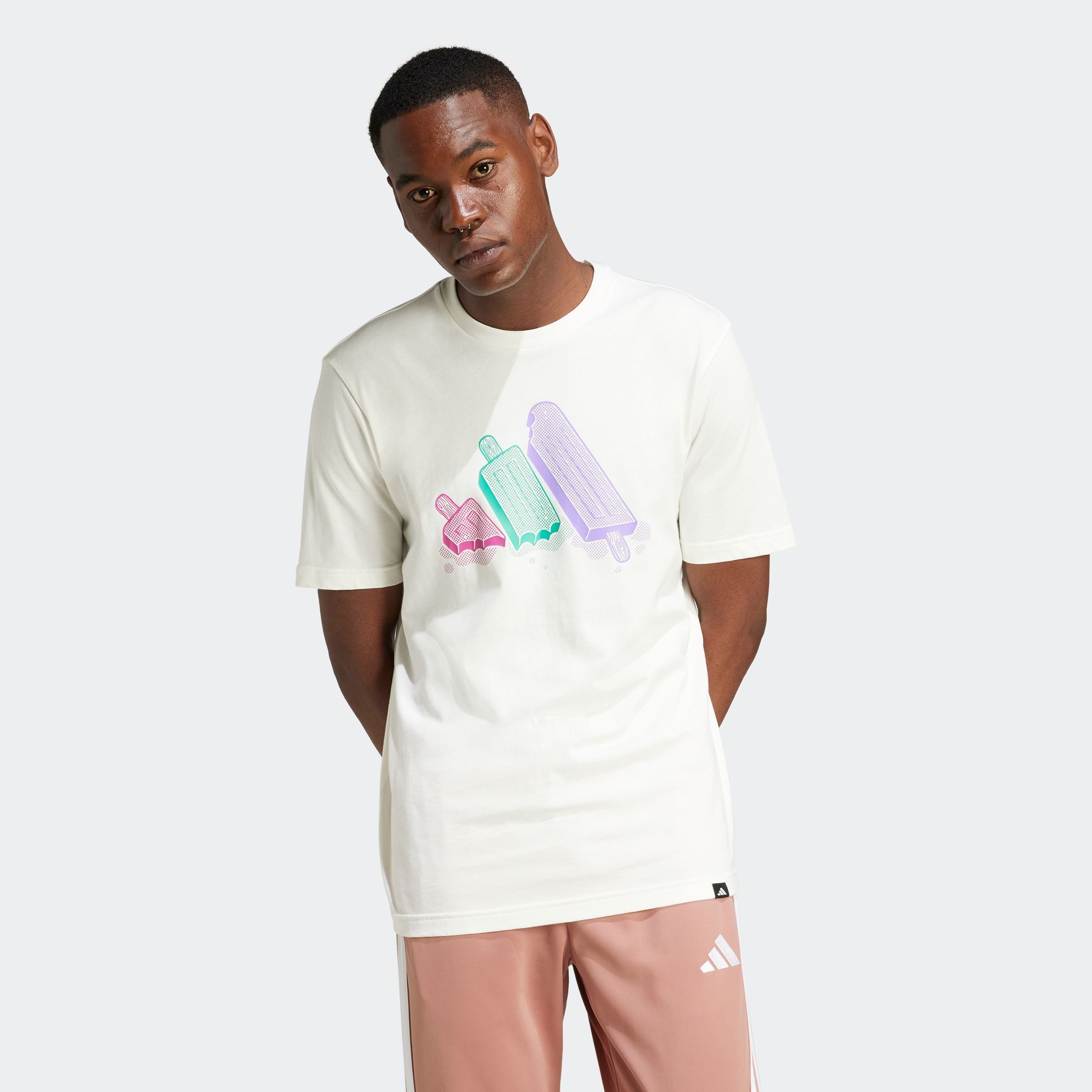 adidas Sportswear T-shirt M L ICE TEE