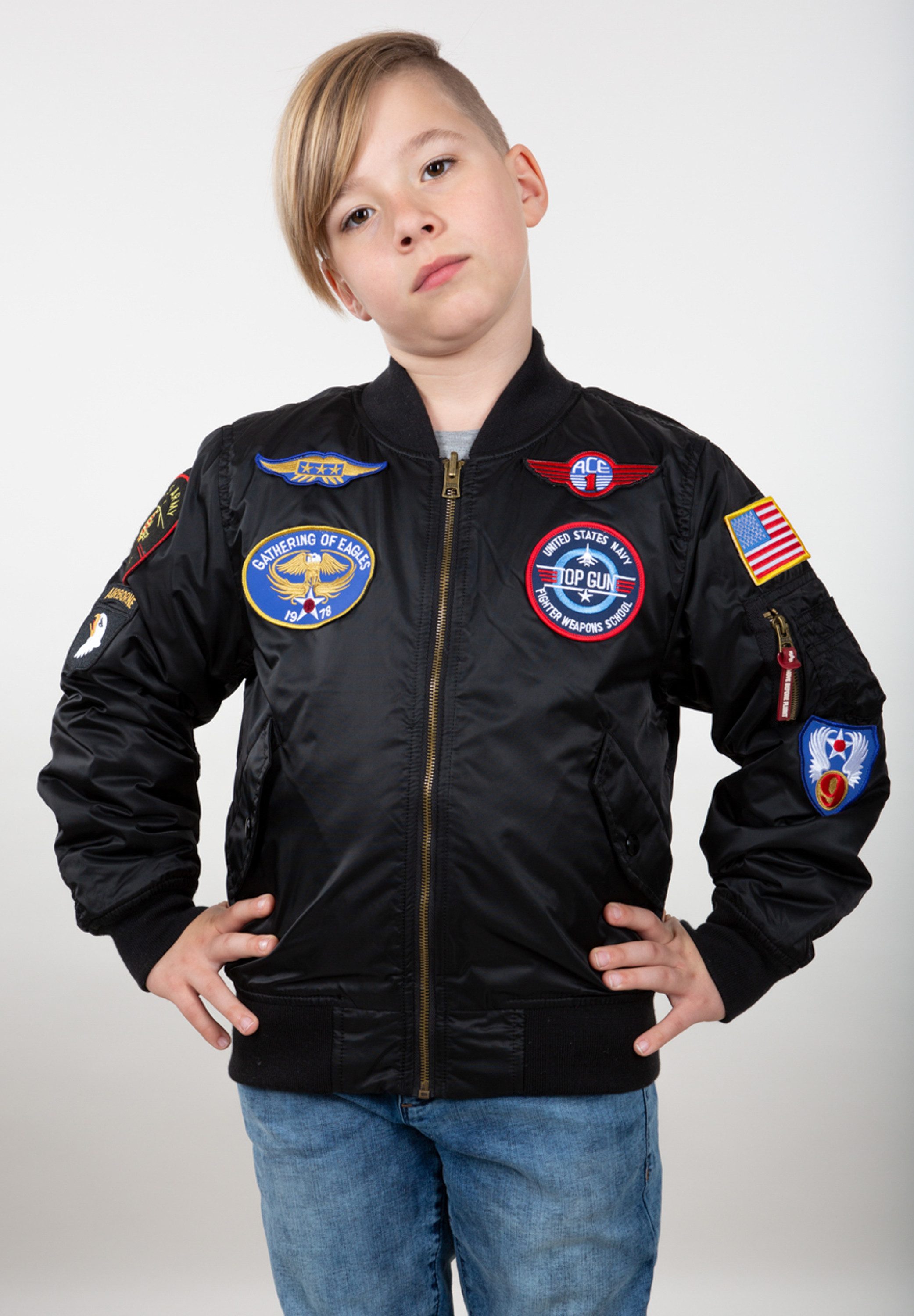 Alpha Industries Bomberjack Alpha Industries Kids - Bomber Jackets MA-1 Patch Kids