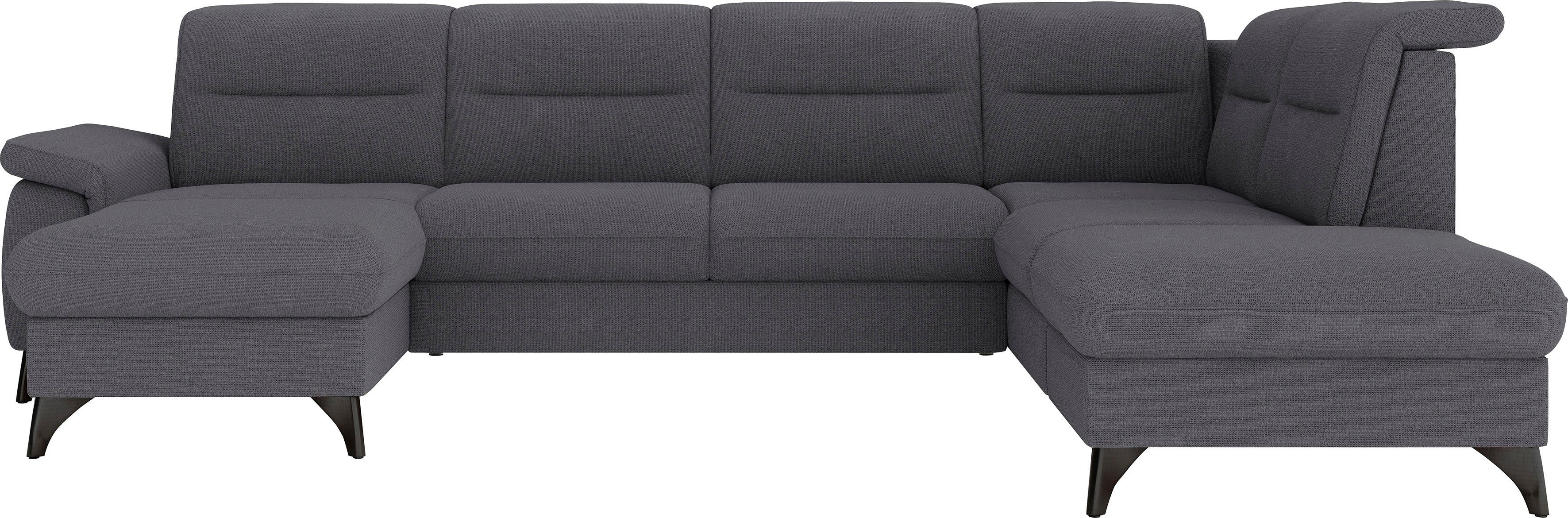 sit&more Zithoek Astoria U-vorm naar keuze met motorische relaxfunctie