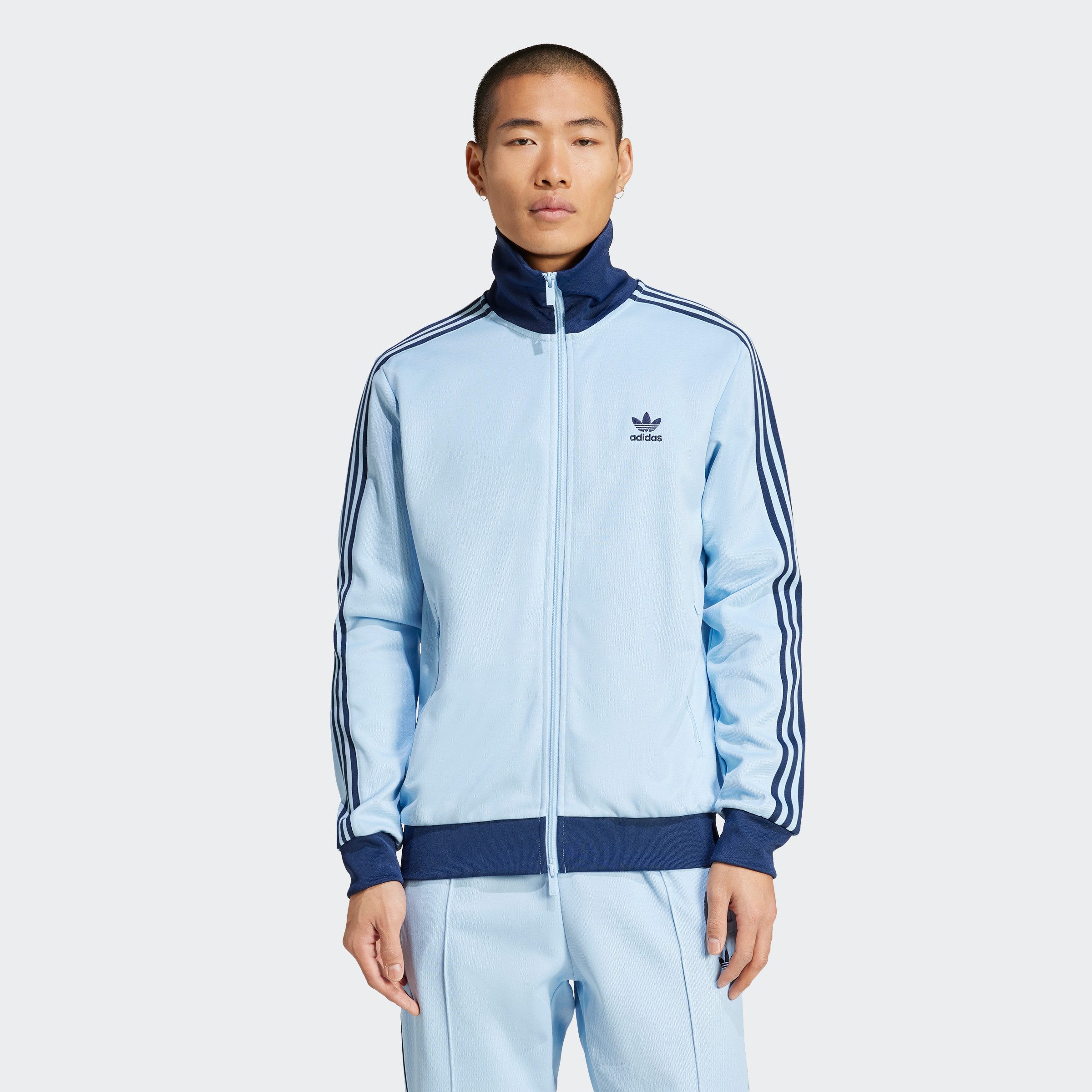 Adidas Originals Sweatshirt met logo Blue Heren